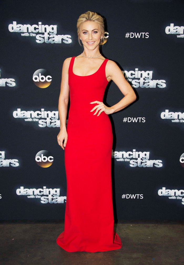 Julianne Hough Wears Red Dress on DWTS: Video