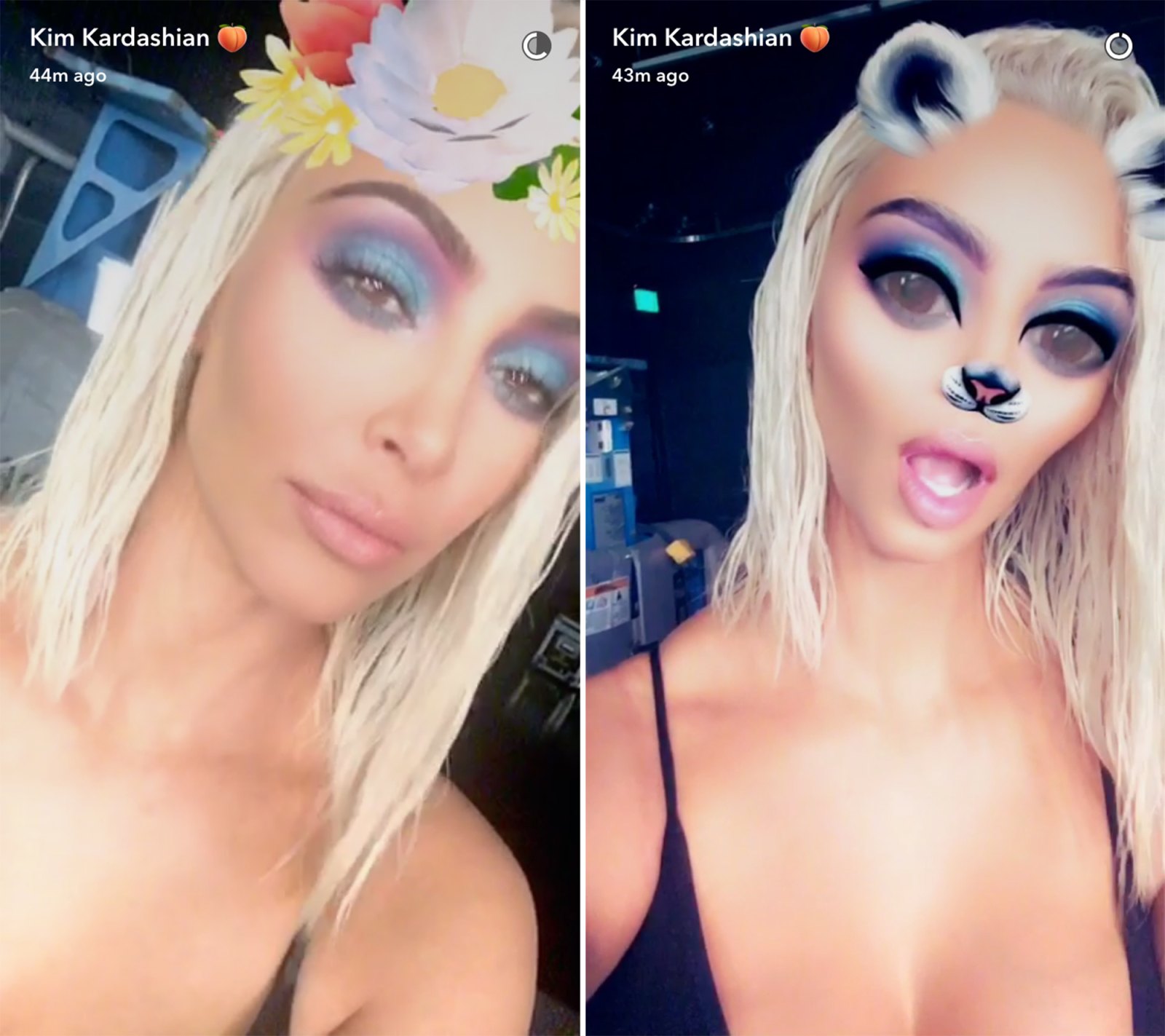 Kim Kardashian Goes Back To Platinum Blonde Photos 6650