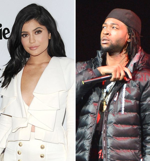 Kylie Jenner Wraps Arm Around PartyNextDoor on Bowling Date