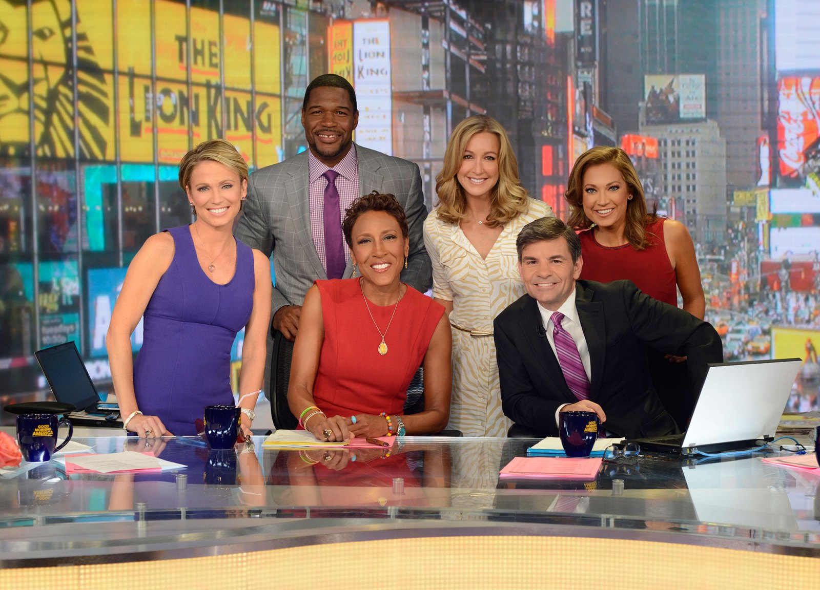 Good Morning America Anchors Thrilled To Welcome Michael Strahan 