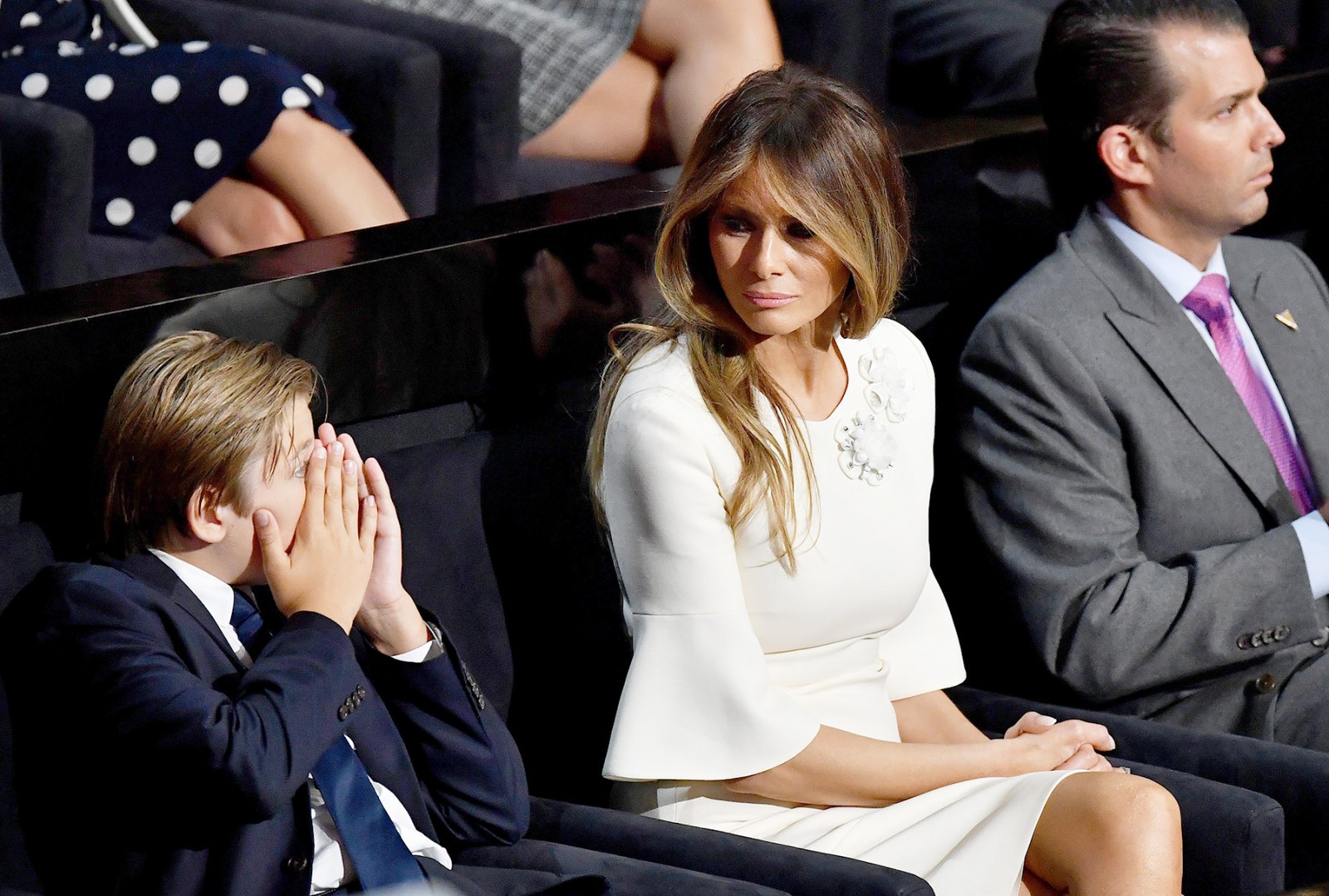 Barron Trump Couldn’t Stop Yawning During Donald's RNC Speech Us Weekly