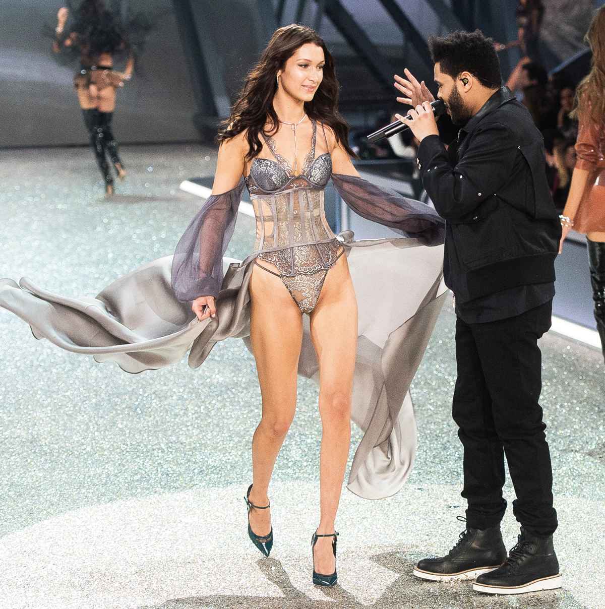 Exes Bella Hadid and The Weeknd Meet on the Runway Once Again