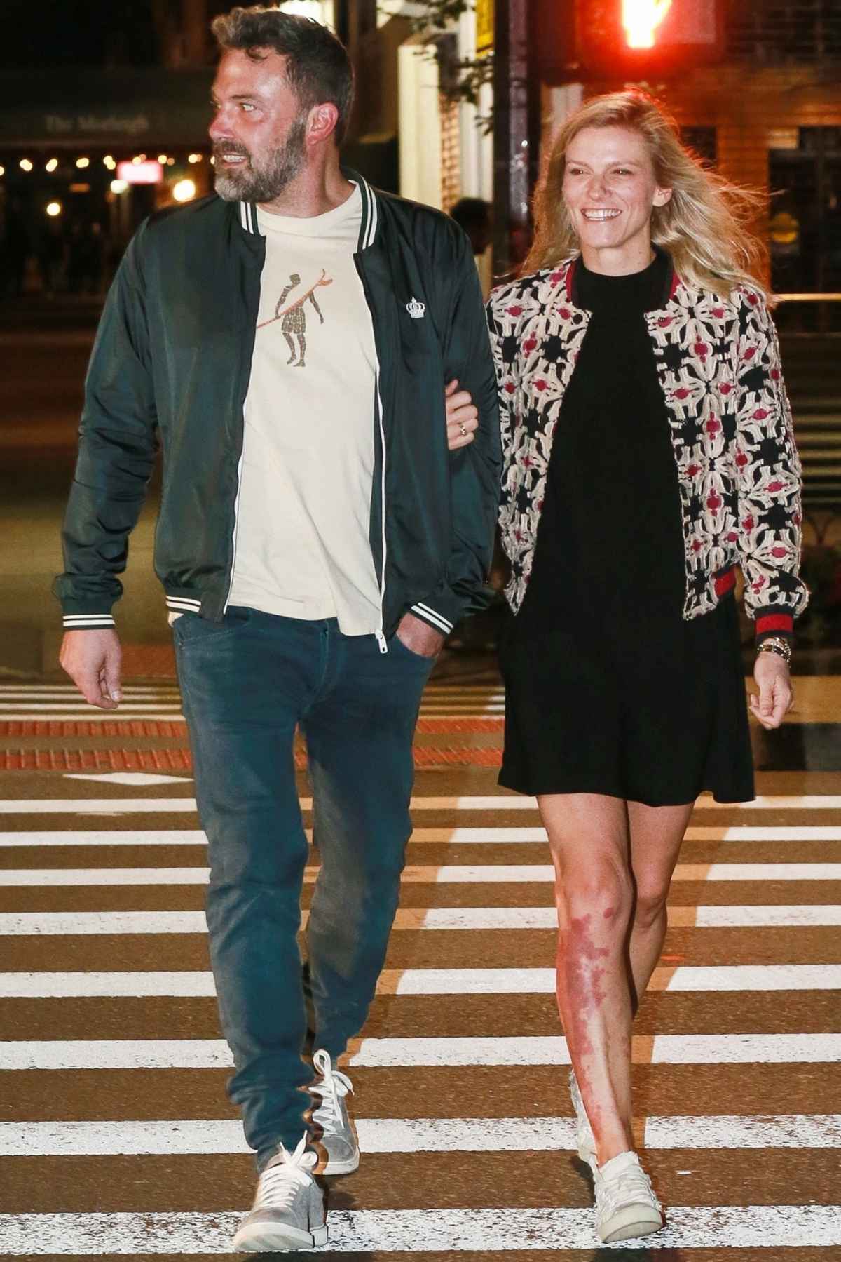 Ben Affleck, Lindsay Shookus Walk Arm in Arm On Movie Date in NYC | Us ...