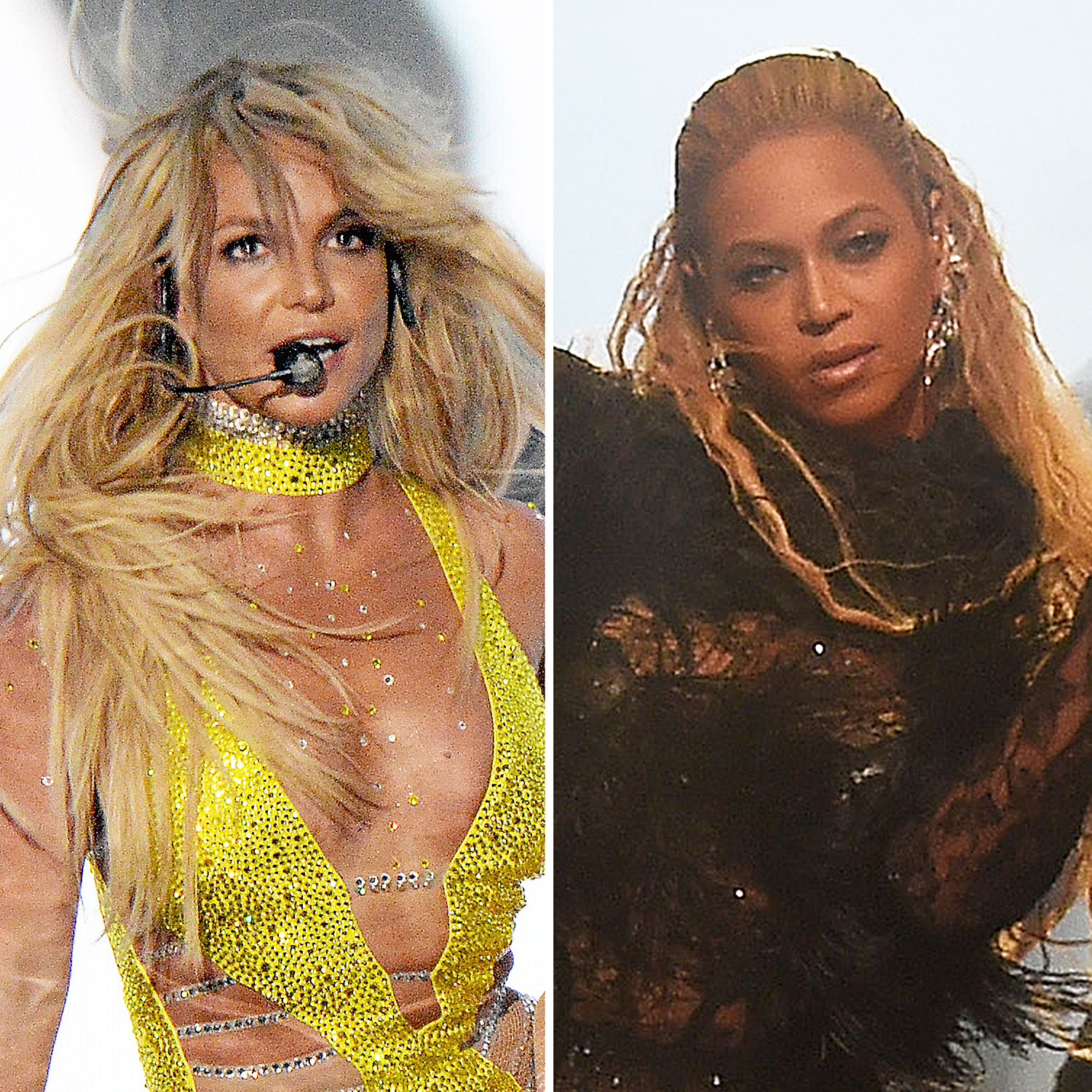 Beyoncé, Britney Spears, and More of Your Fave Pop Stars Then and