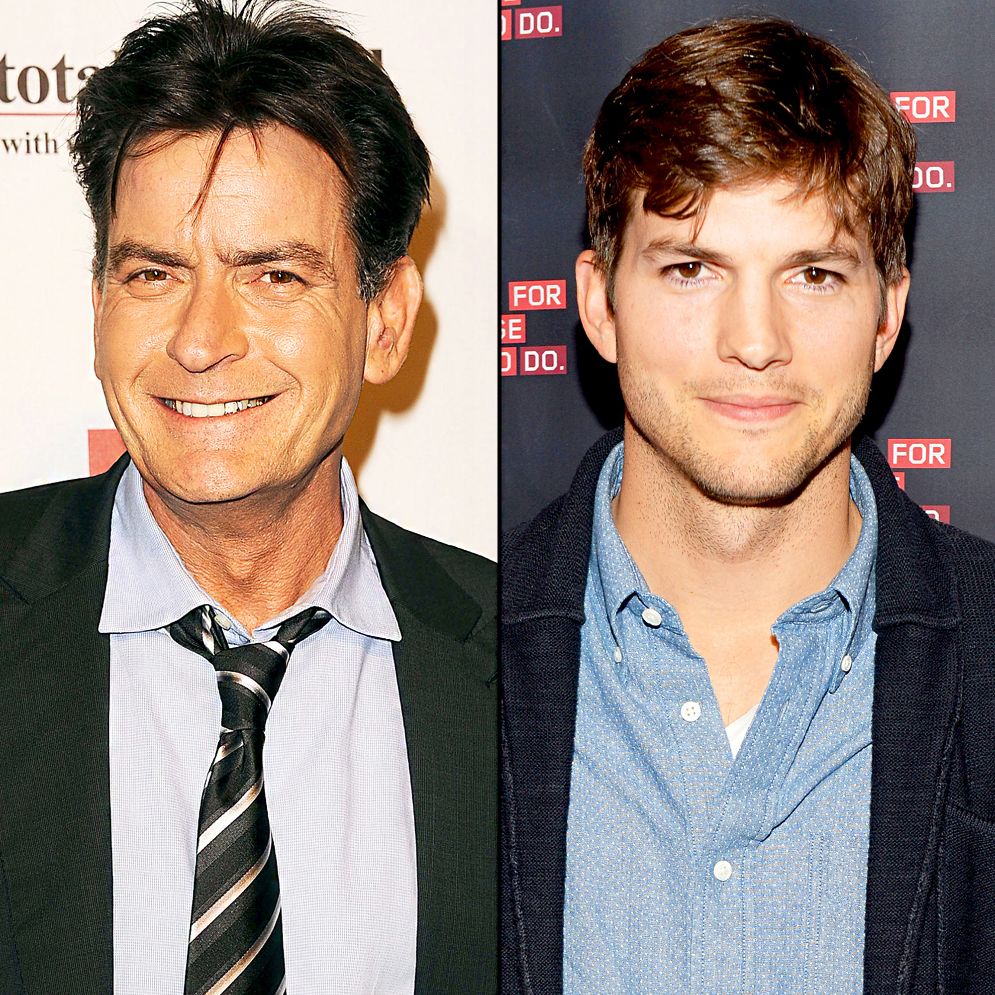 Charlie Sheen Regrets Being 'Stupidly Mean' to Ashton Kutcher | Us