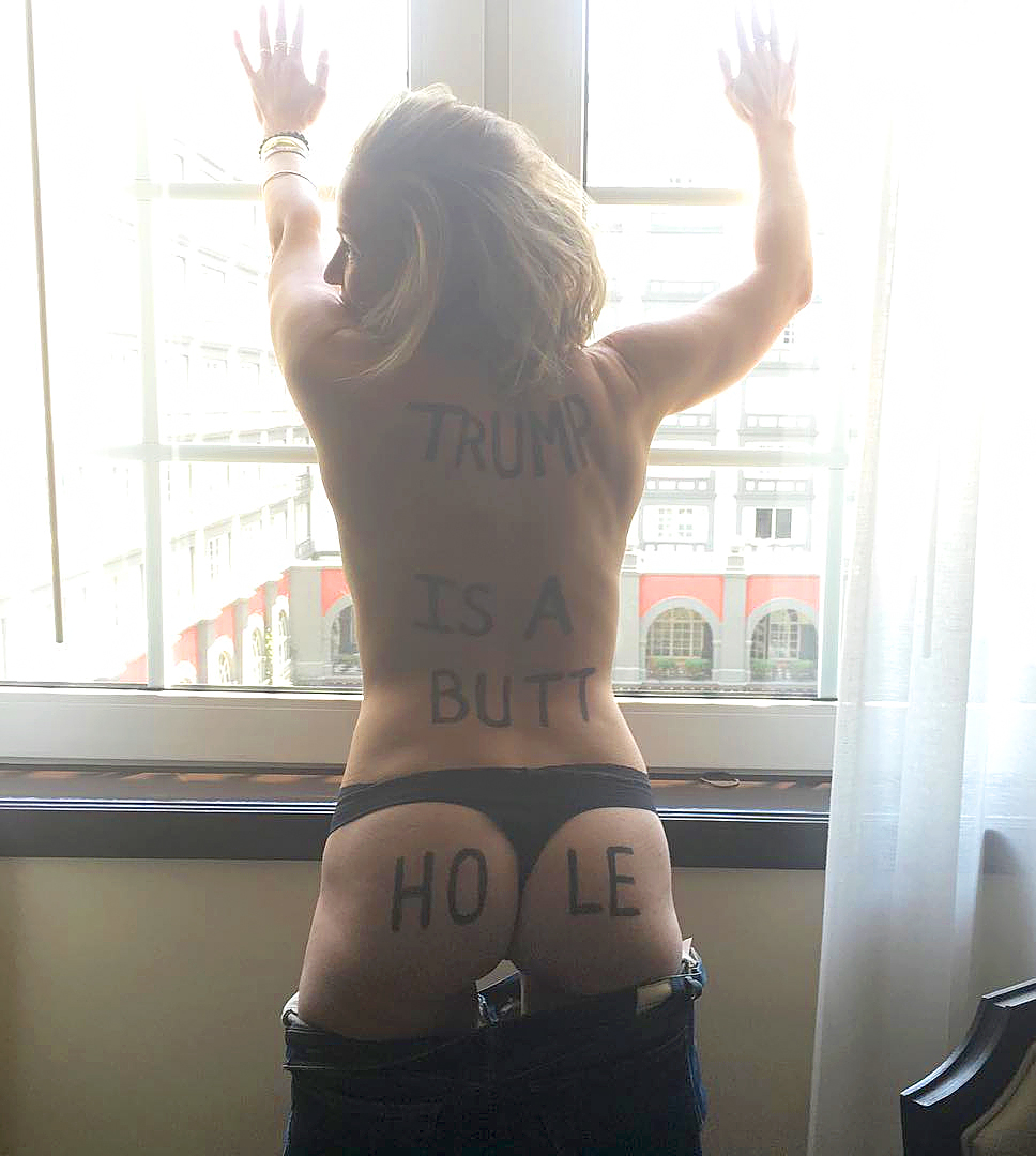 Chelsea Handler Posts Nude Pic, Slams Donald Trump
