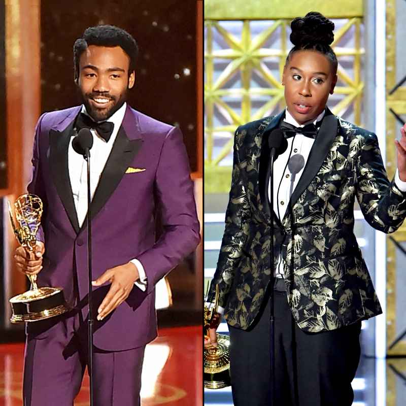 Donald Glover and Lena Waithe