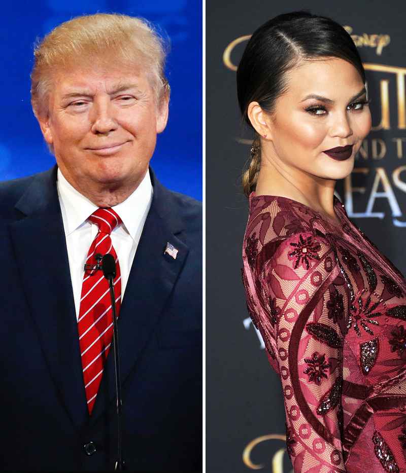 Donald Trump Blocks Chrissy Teigen On Twitter Us Weekly 9160