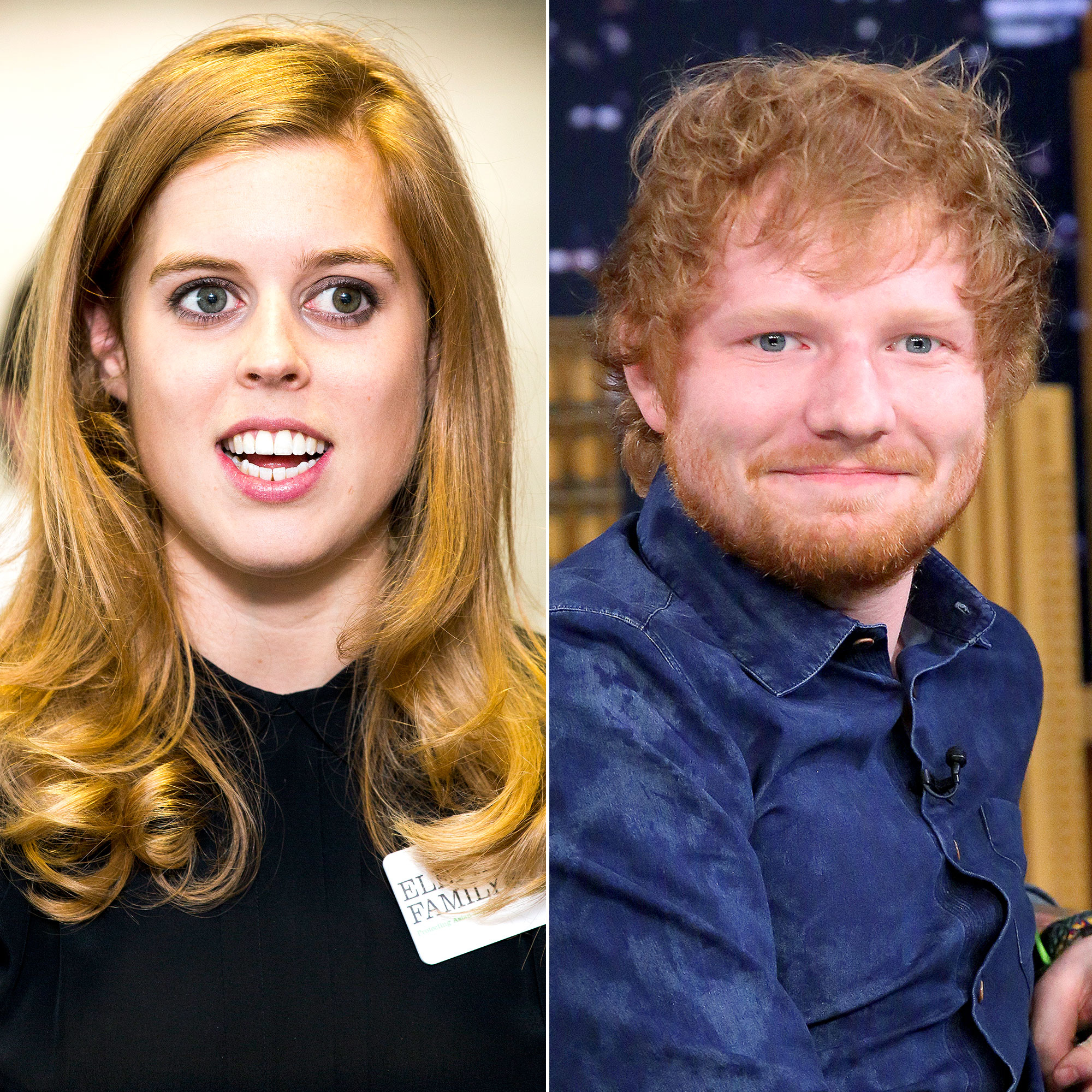 Princess Beatrice Mortified After Slashing Ed Sheeran s Face