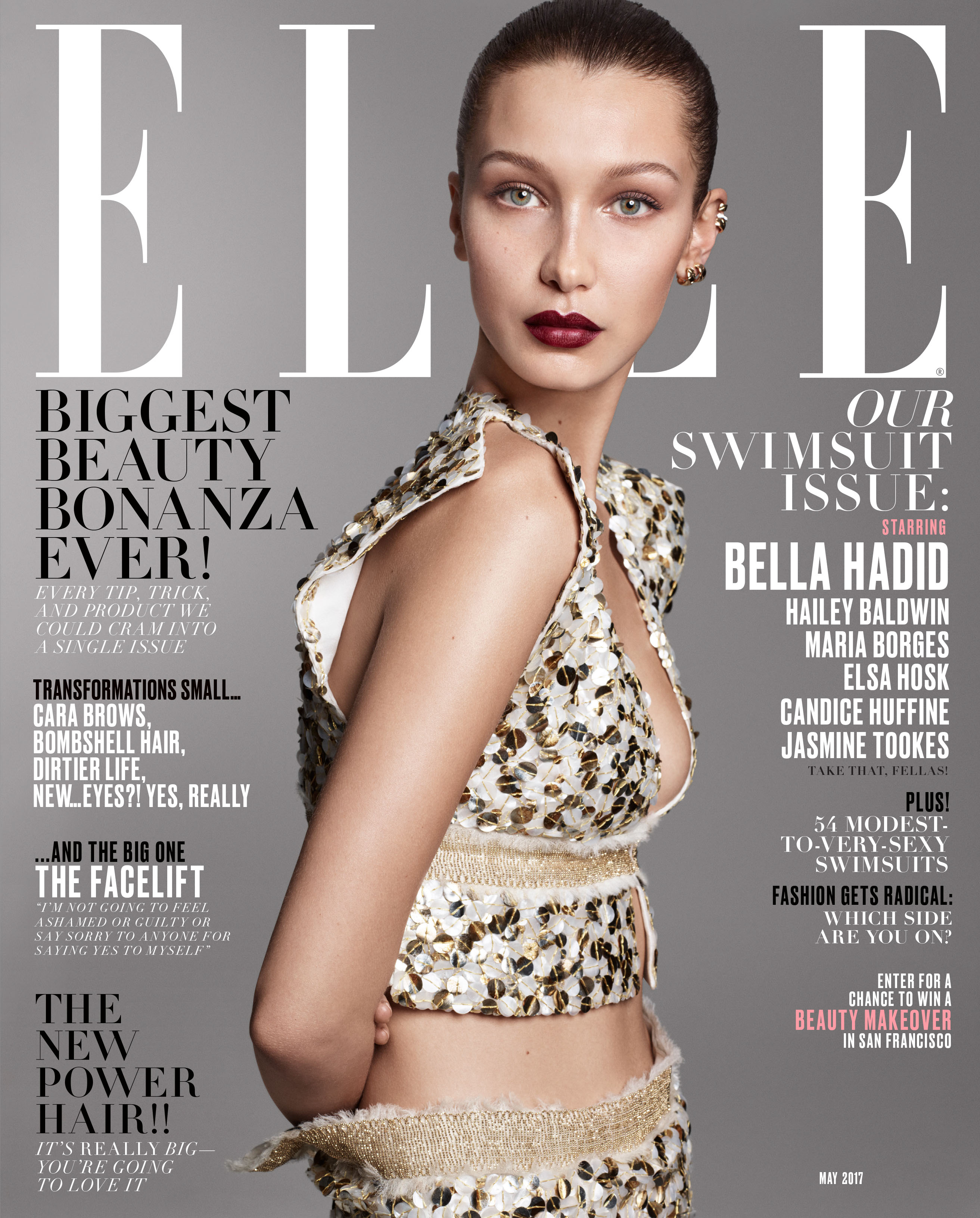 11. Cover Story for Elle Magazine. on Behance