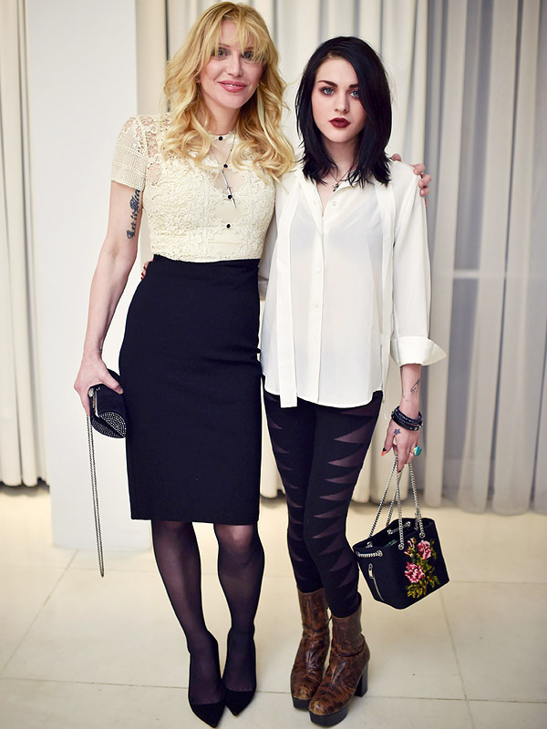 Frances Bean Cobain, Courtney Love Make Rare Public Appearance