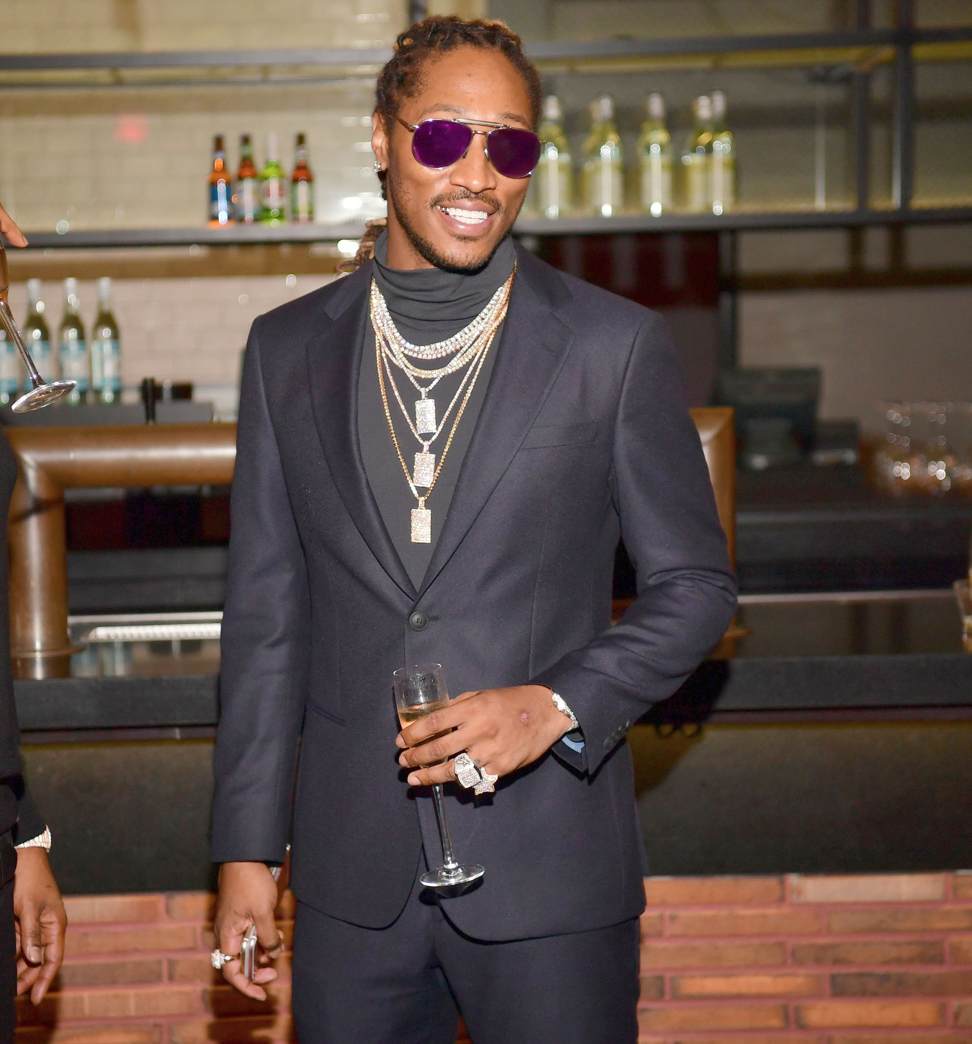 Future Hendrix Wearing Saint Lauren SL51 Sunglasses – Designer Eyes