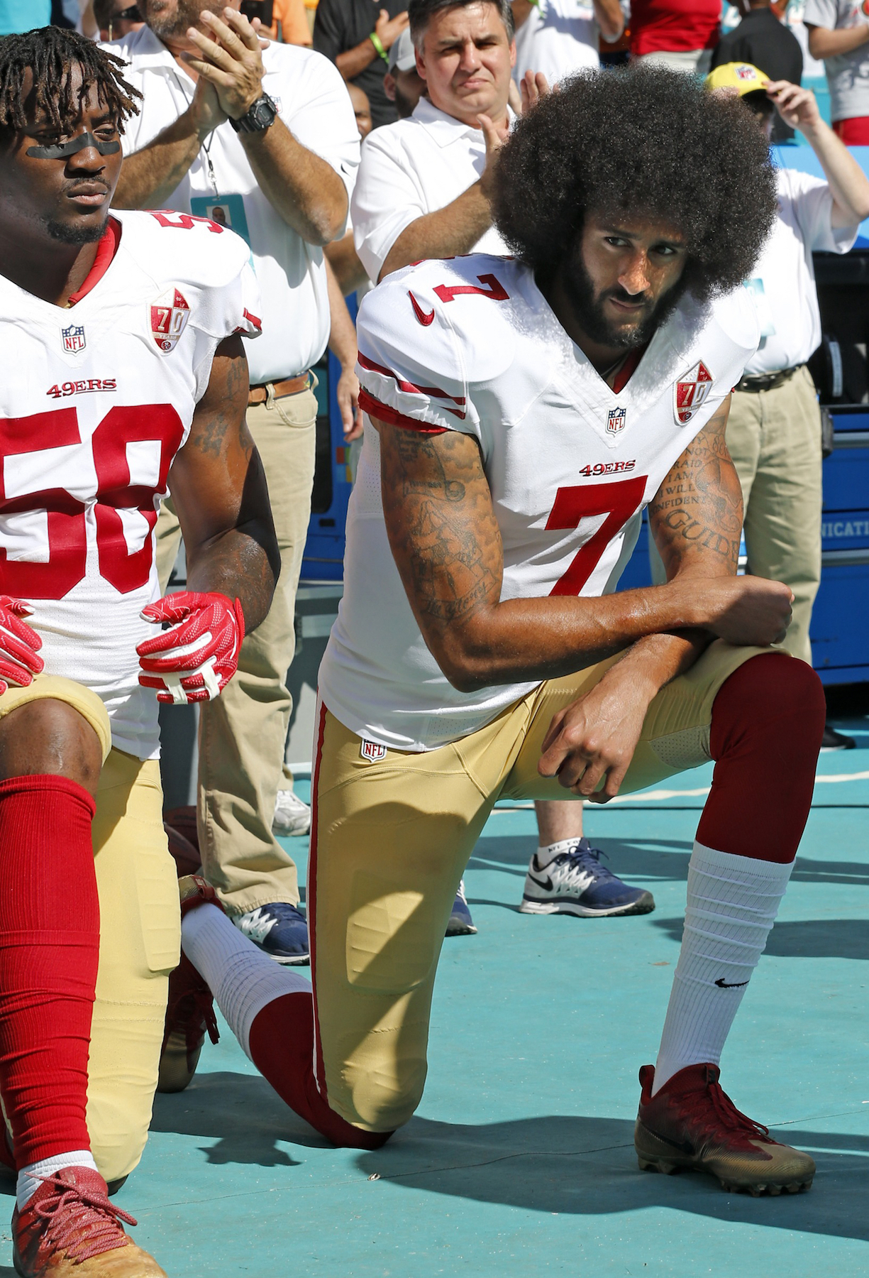 Former 49ers QB Colin Kaepernick files grievance against NFL over