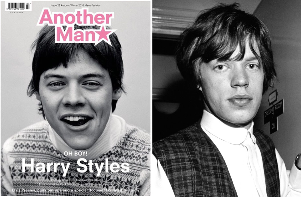 Harry Styles Rocks Long Hair Again for 'AnOther Man' Magazine