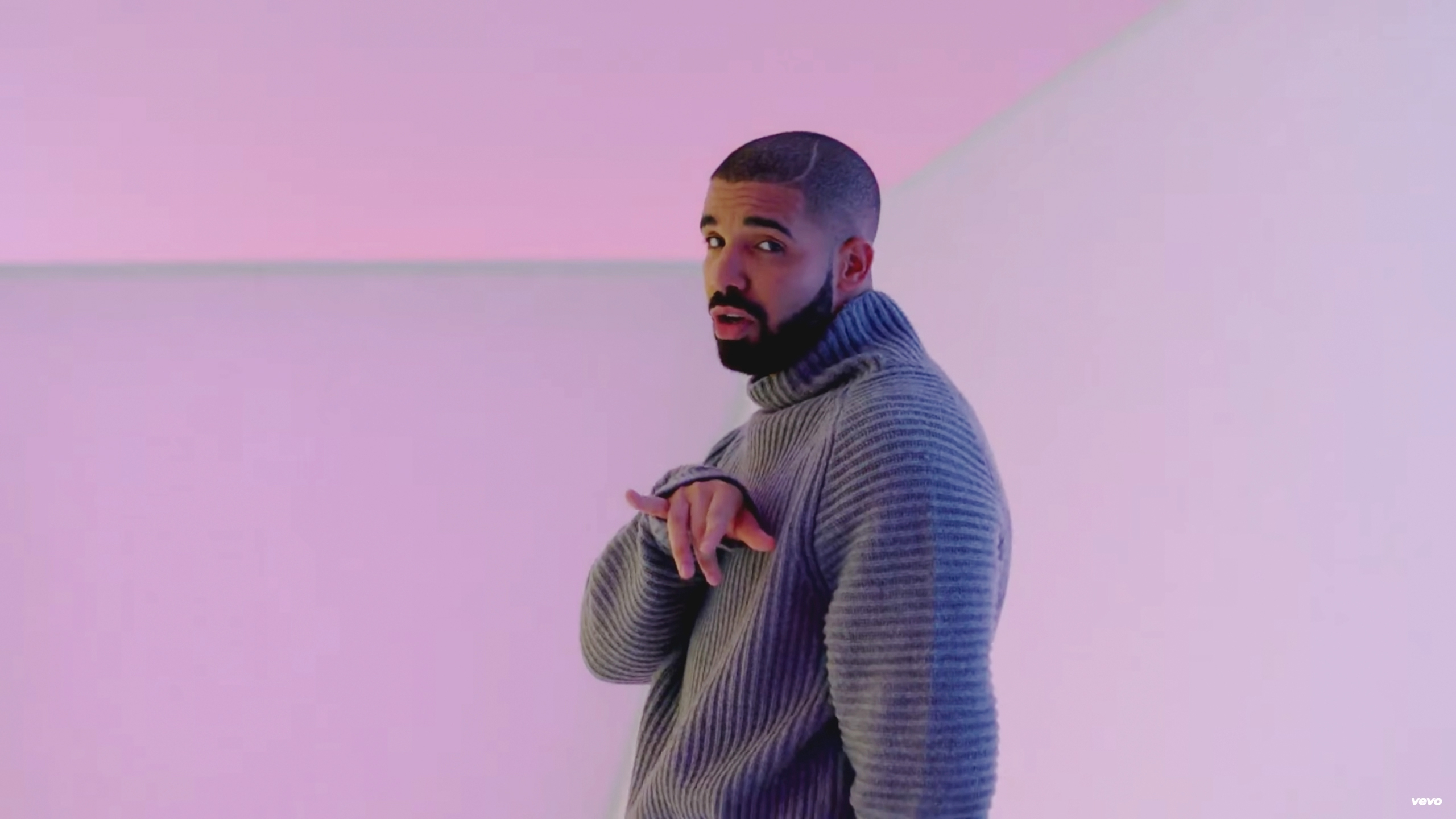 Drake hotline shop bling turtleneck