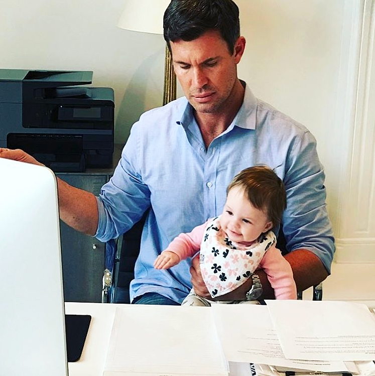 Jeff Lewis Introduces His ‘New Intern,’ Daughter Monroe