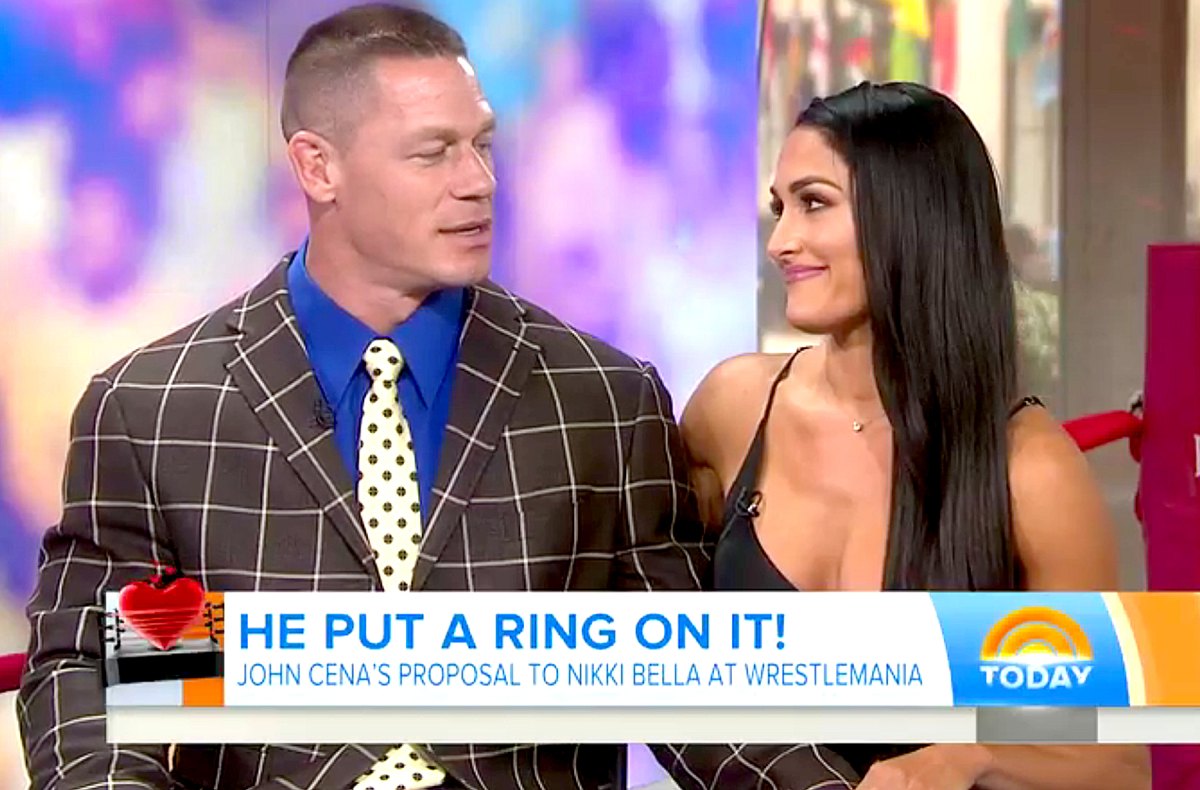 John Cena discusses his WrestleMania proposal to Nikki Bella