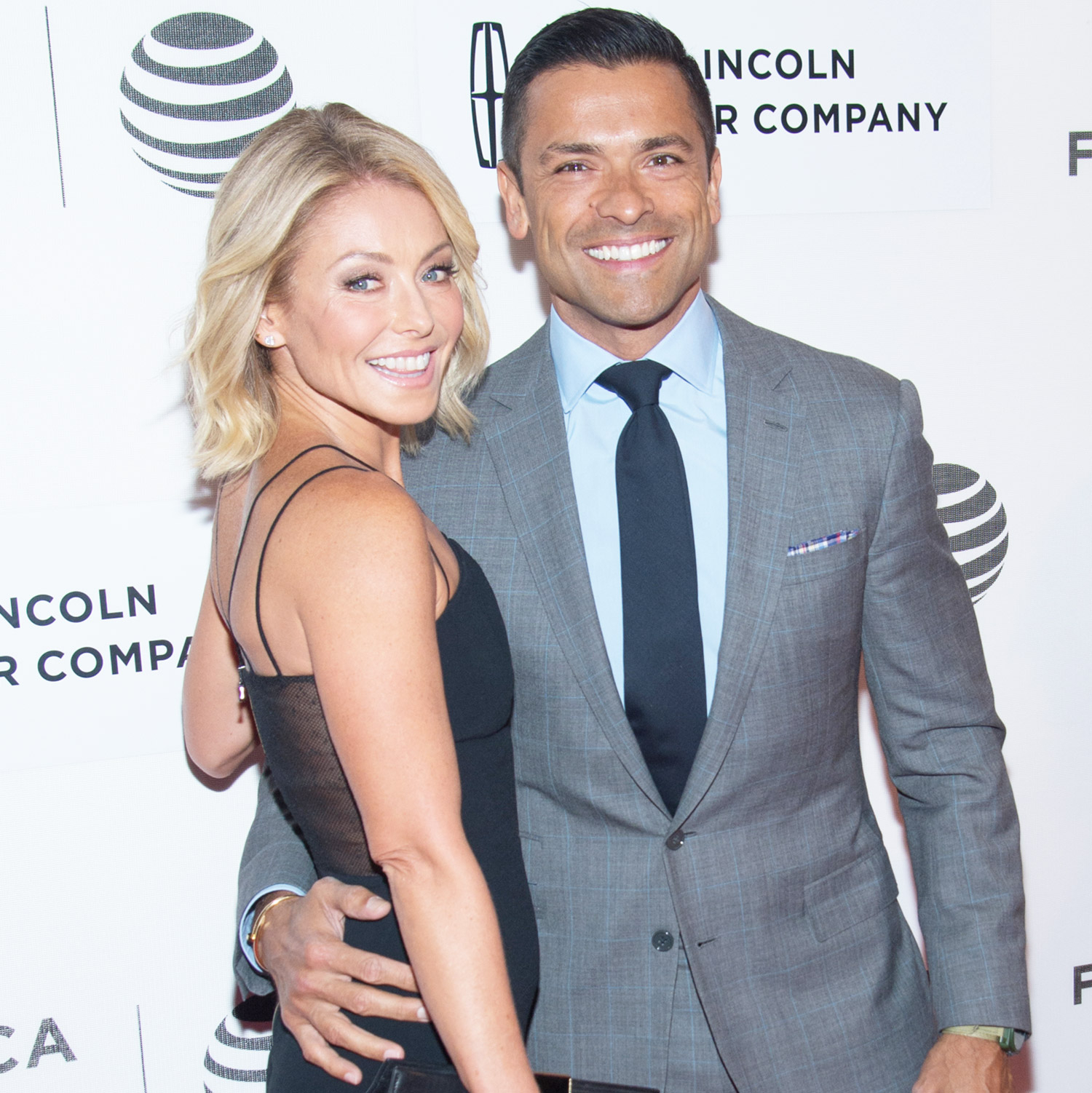 Kelly Ripa With Husband Arfimamei