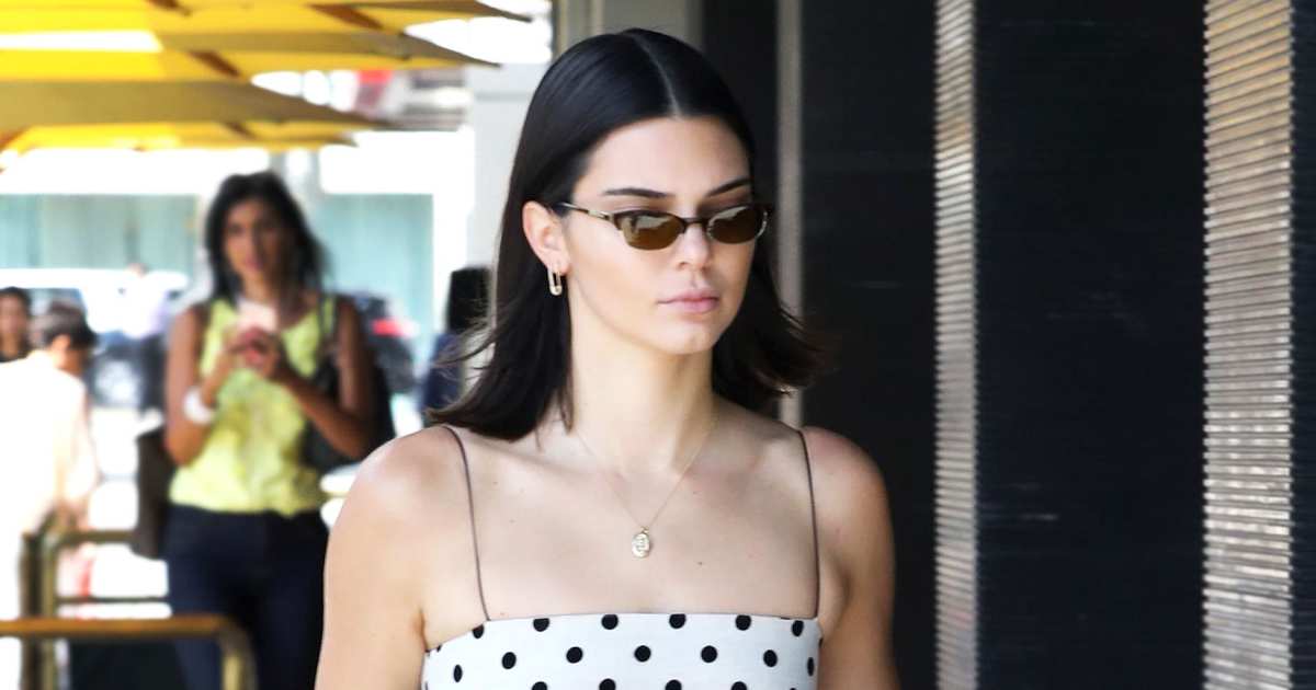 Kendall Jenner Reworks The Body-Conscious Dress for Day
