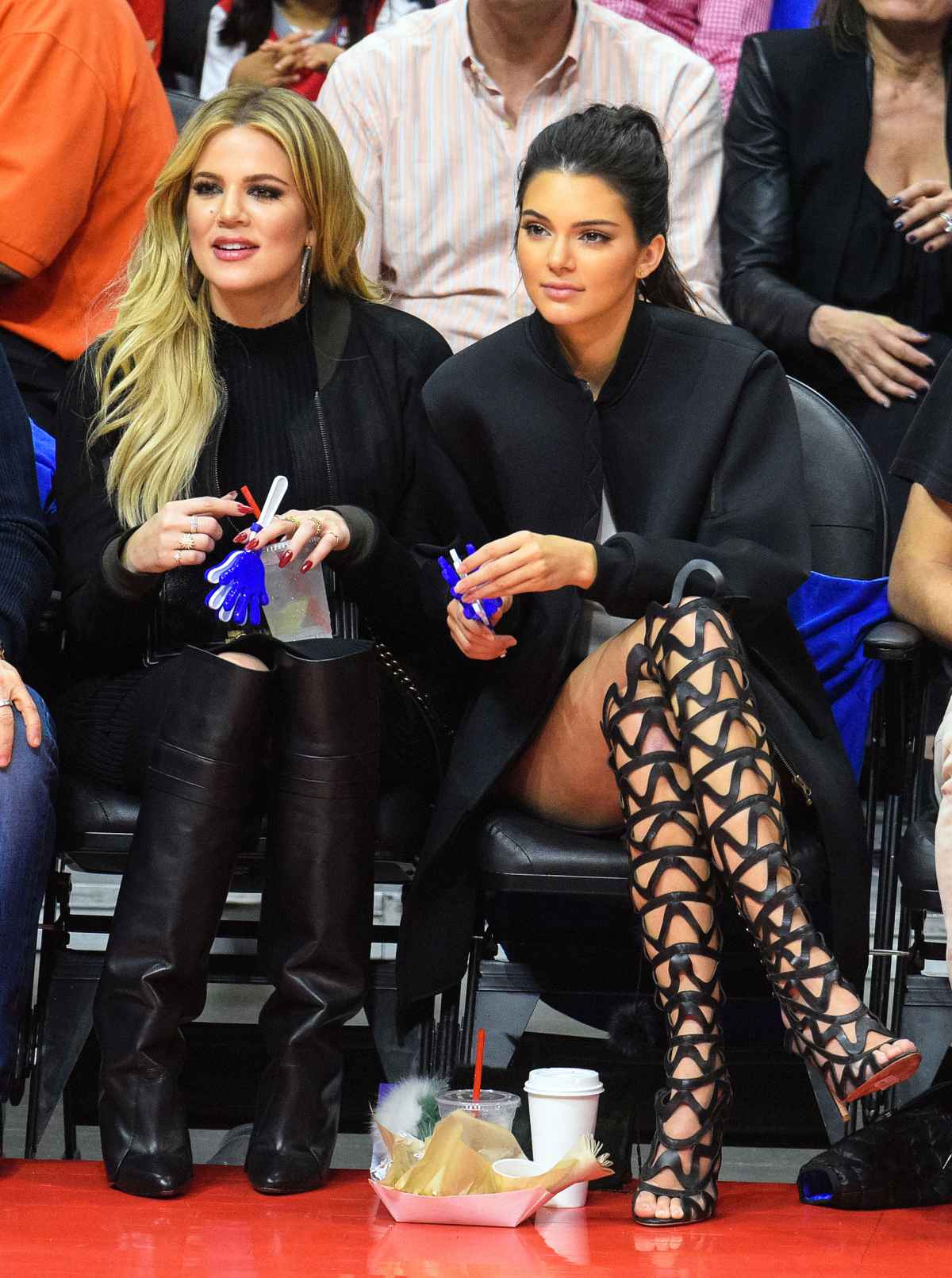 Khloe Kardashian Makes A Statement In Louboutin Thigh-High Boots