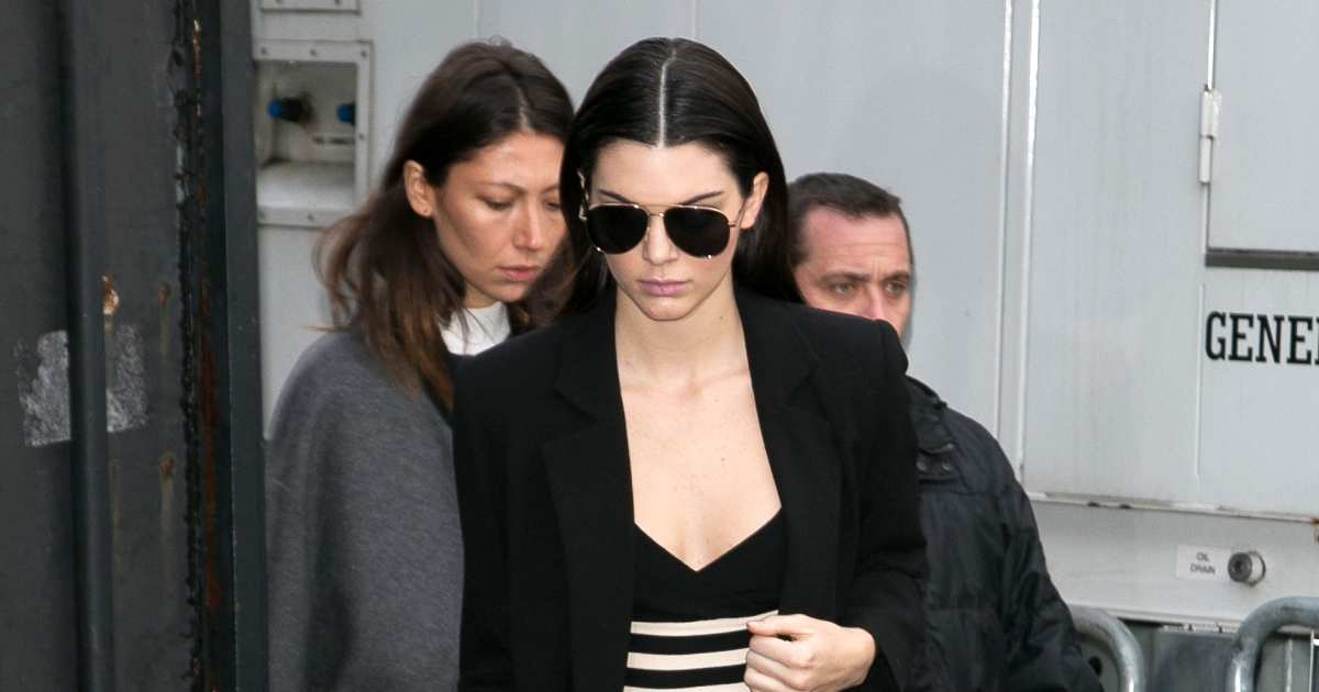 Kendall Jenner Swaps Her Vintage Louis Vuitton Bags For A Personalised  Reusable Coffee Cup
