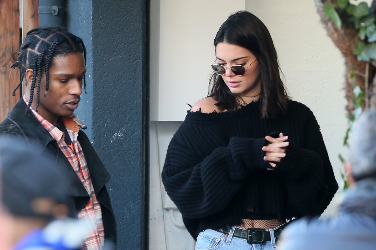 Kendall Jenner & A$AP Rocky Reunite in Paris