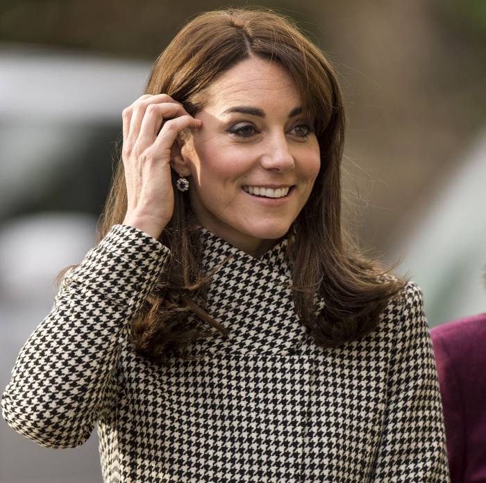 Kate Middleton Looks Chic in Black and White at Function: Pics