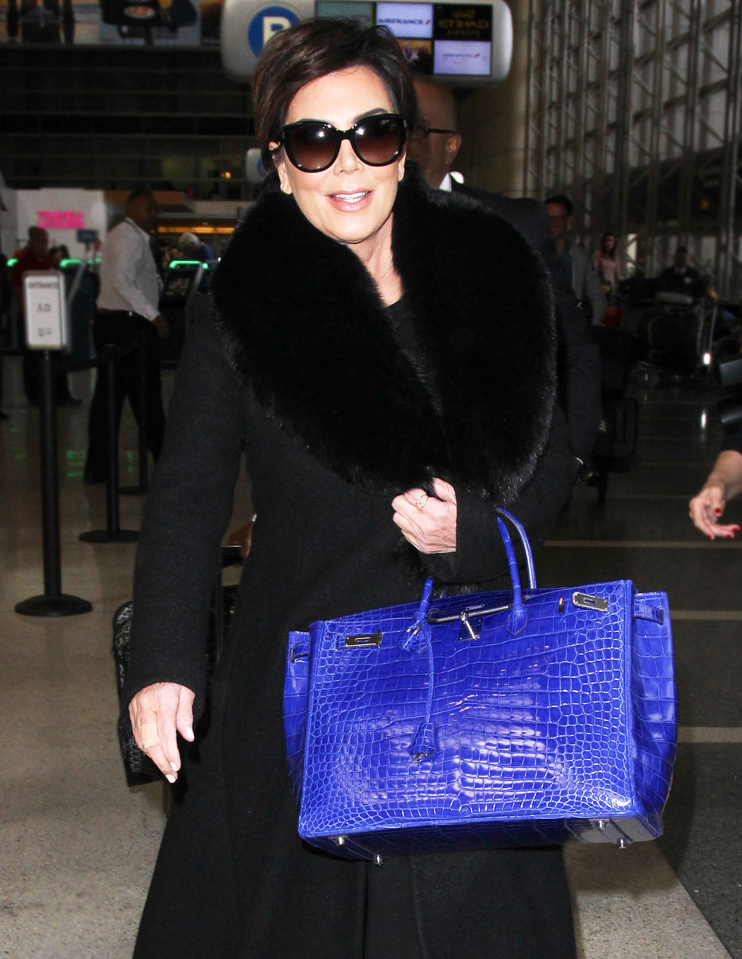 Kris jenner best sale hermes bag