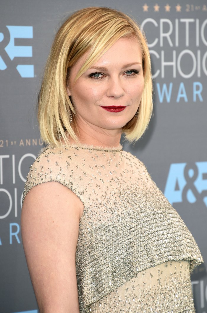 Kirsten Dunst Chops Inches Off to Debut Blunt Bob Hairstyle