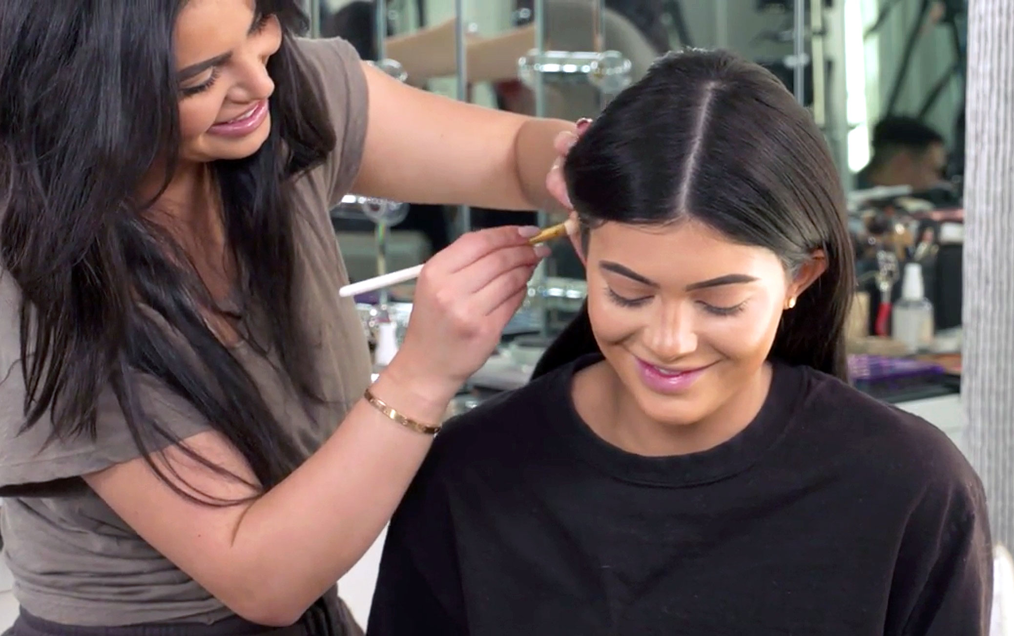 Kylie Jenner Contours Her Ears in Makeup Tutorial