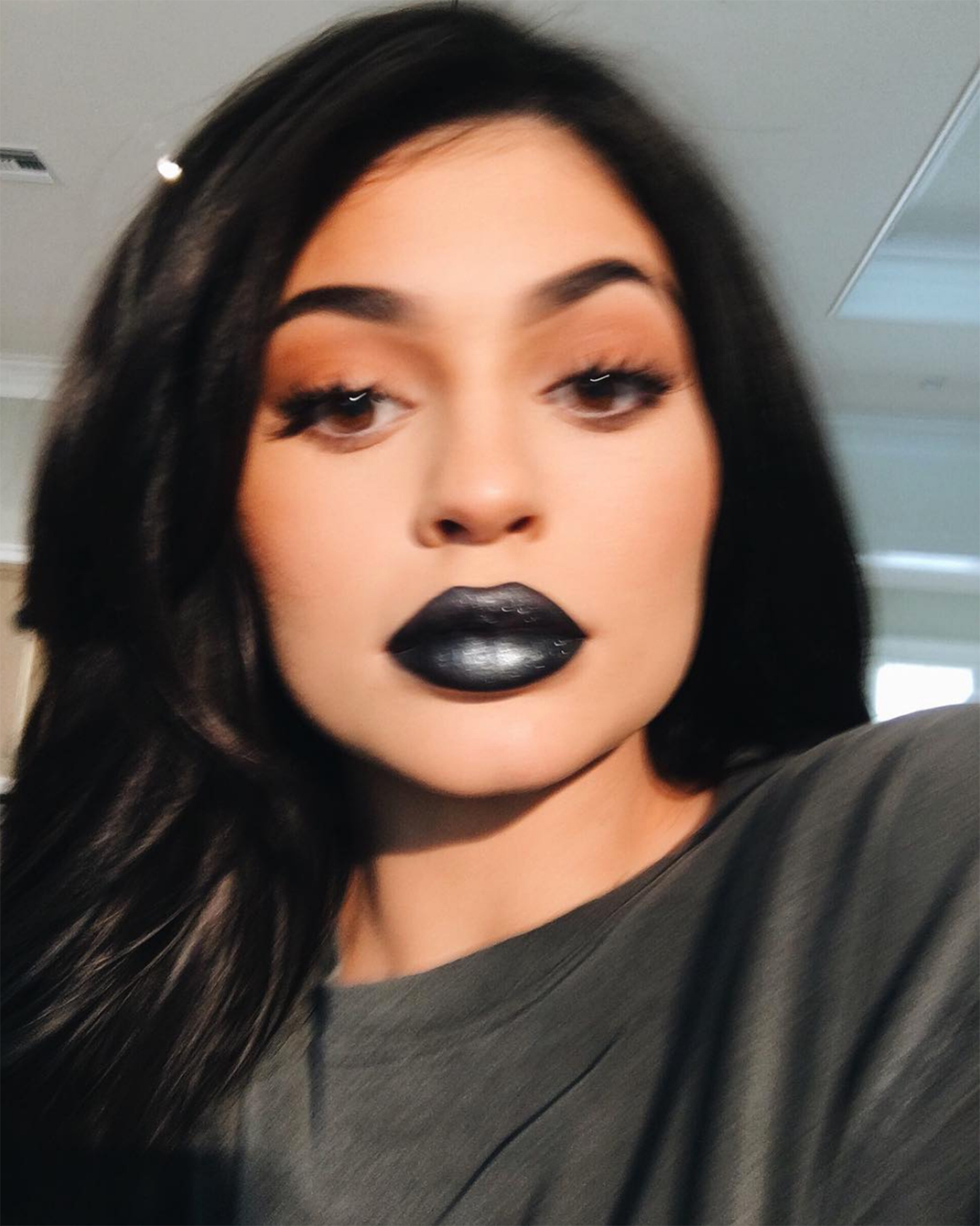 Kylie Jenner Reveals Her Edgy New Lip Kit Shade