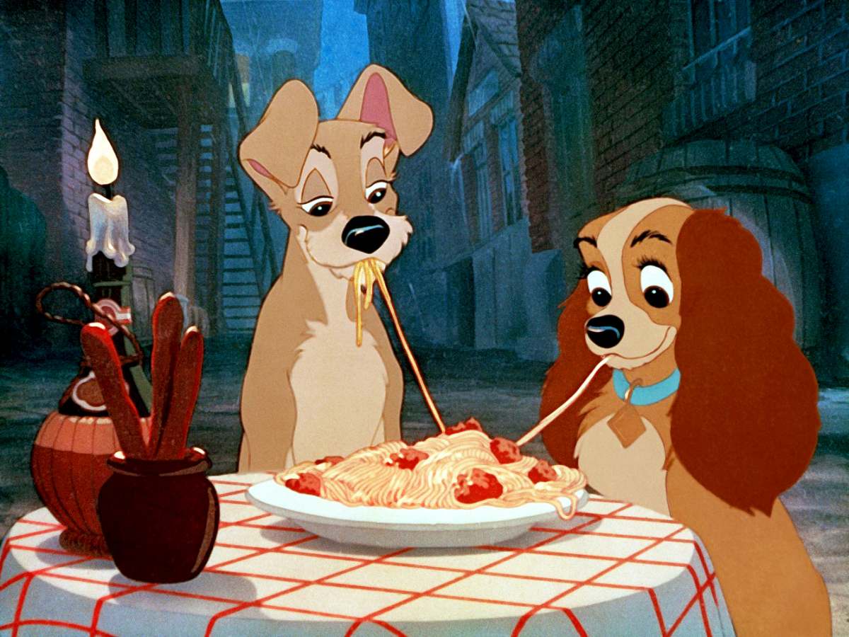 lady and the tramp dogs fight