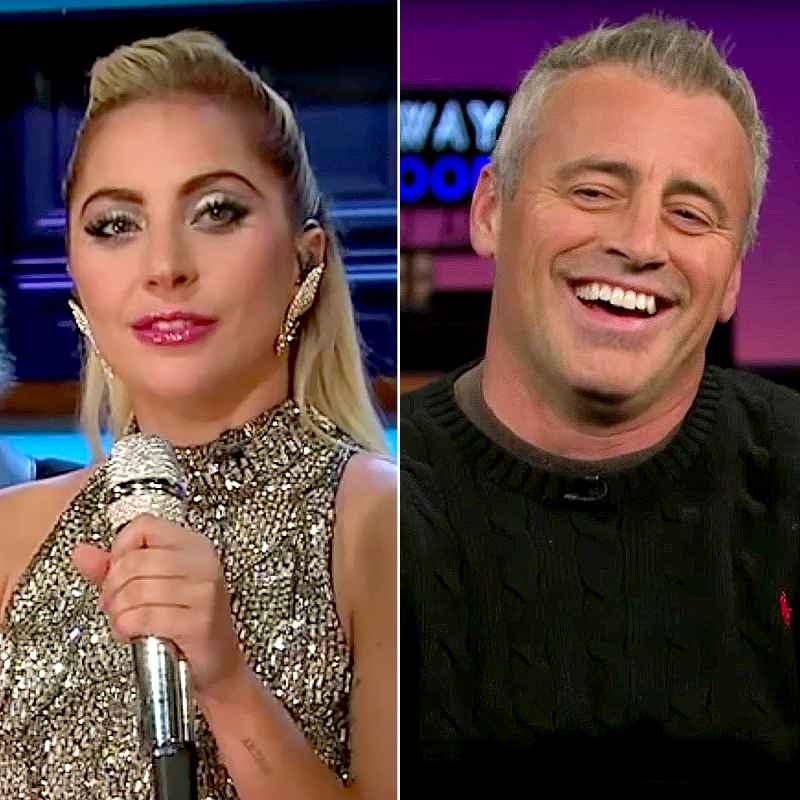 Lady Gaga and Matt LeBlanc