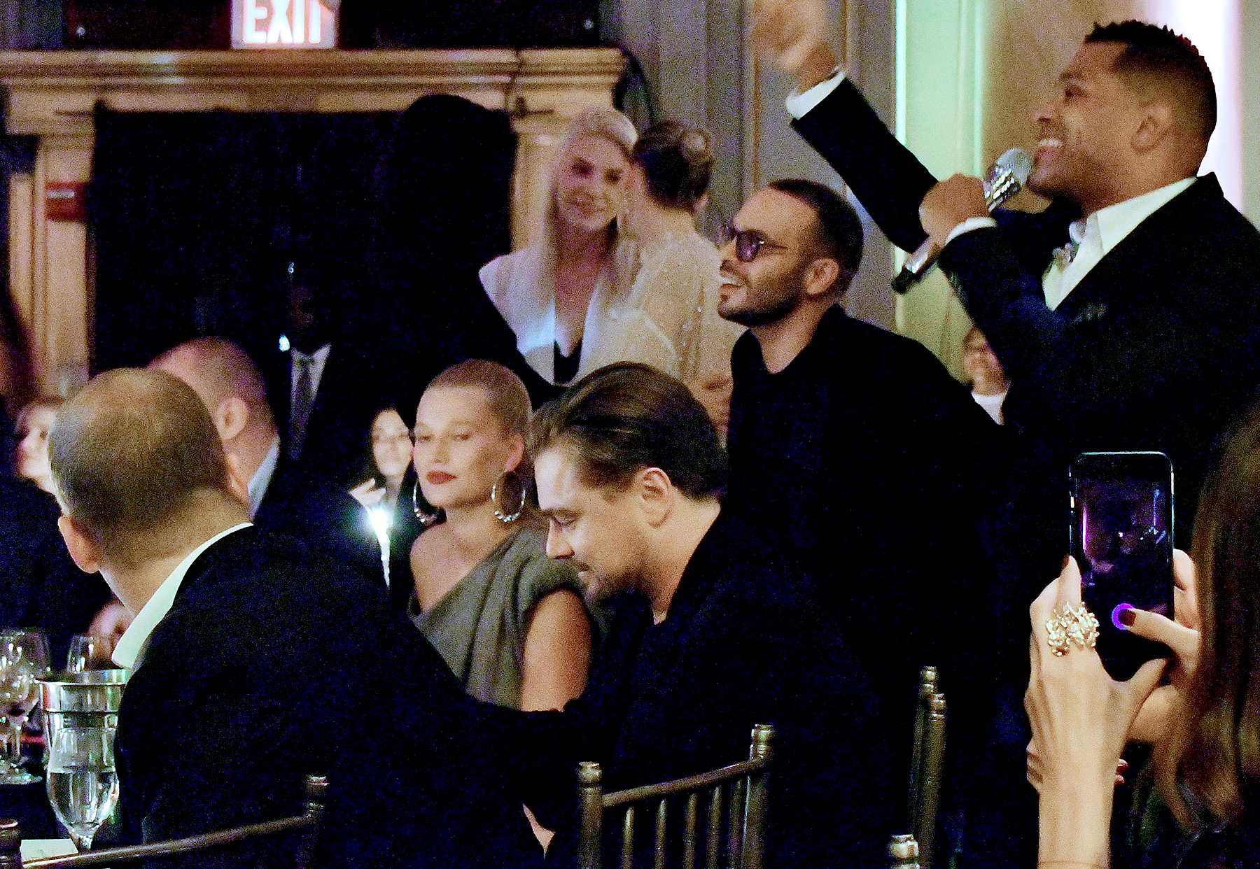 Leonardo DiCaprio, Toni Garrn Look 'Like a Couple' at NYC Club