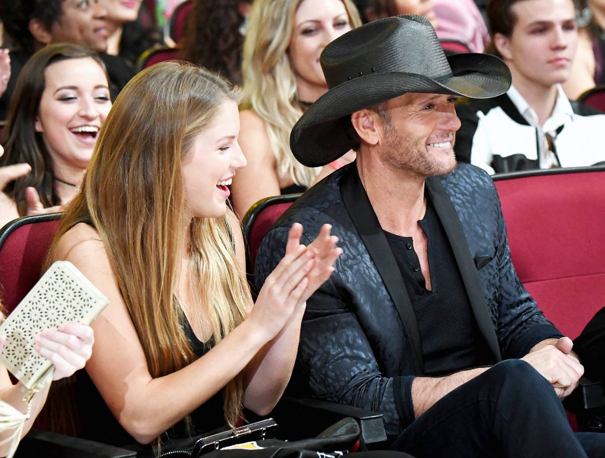 EXCLUSIVE: Tim McGraw Reveals the One Thing His Daughter Forbid Him to Do  at AMAs