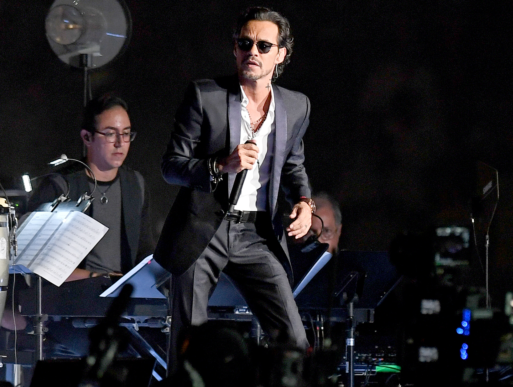 Marc Anthony Halftime Show at Real Madrid Game