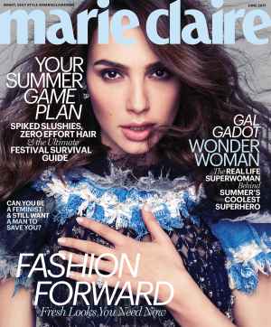 Wonder Woman's Gal Gadot Covers Marie Claire, Vows to 'Fight for Good ...