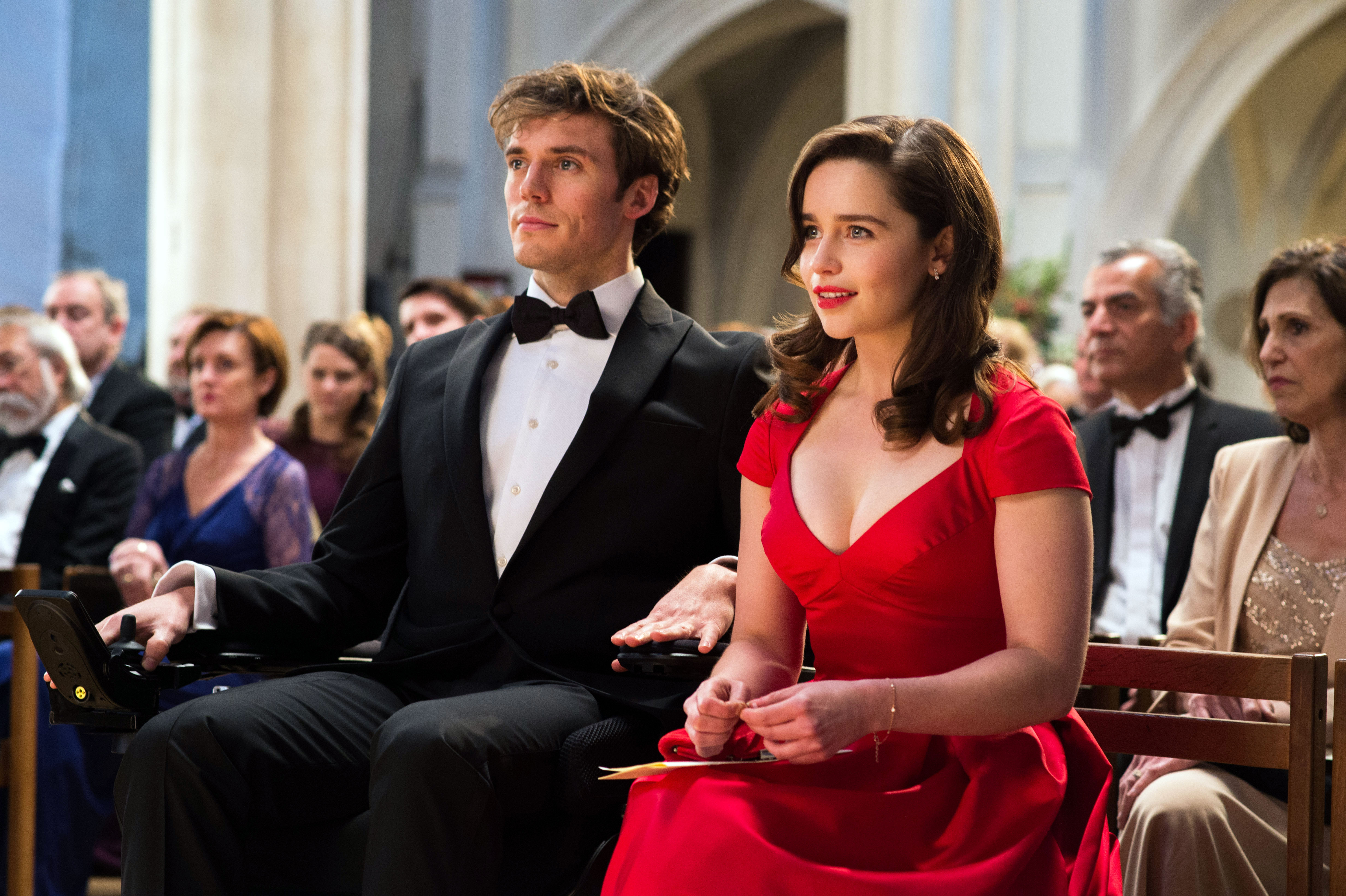 Me Before You - Show off your red dress and bumblebee tights!!!