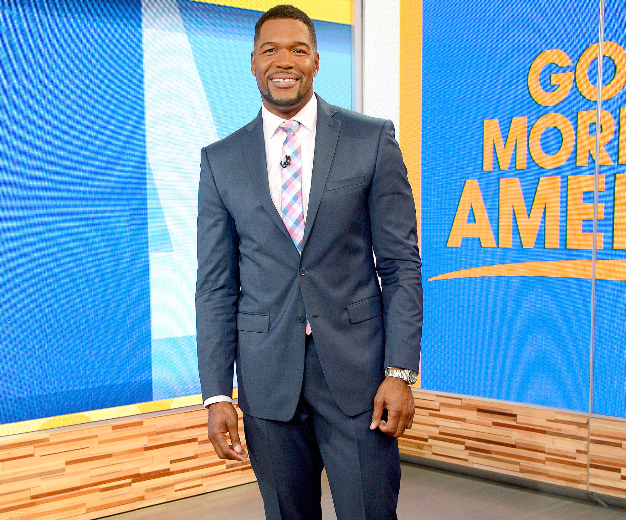 Michael Strahan Is 'Loving' His New 'GMA' Gig