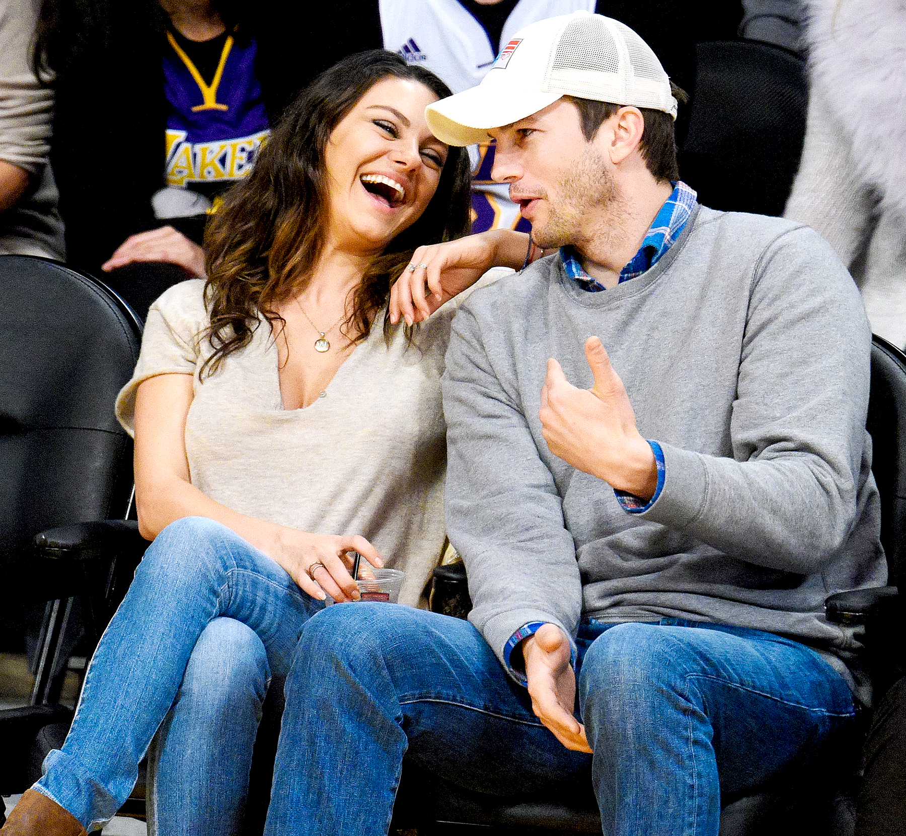 Ashton Kutcher on Mila Kunis and His First Kiss on 'That '70s Show' and Off  - Ashton on Who Made First Move