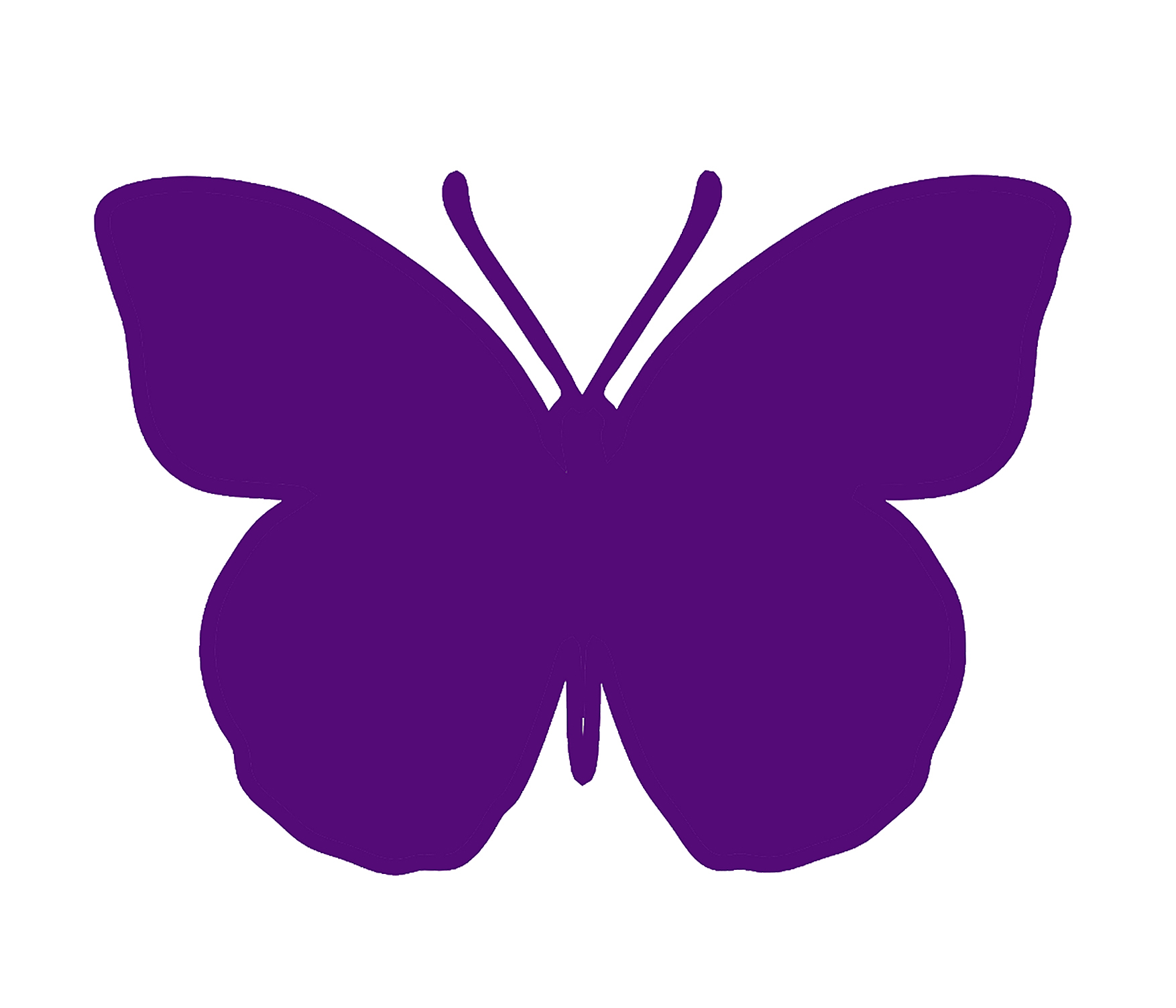 Аппликации бабочка(фиолет)