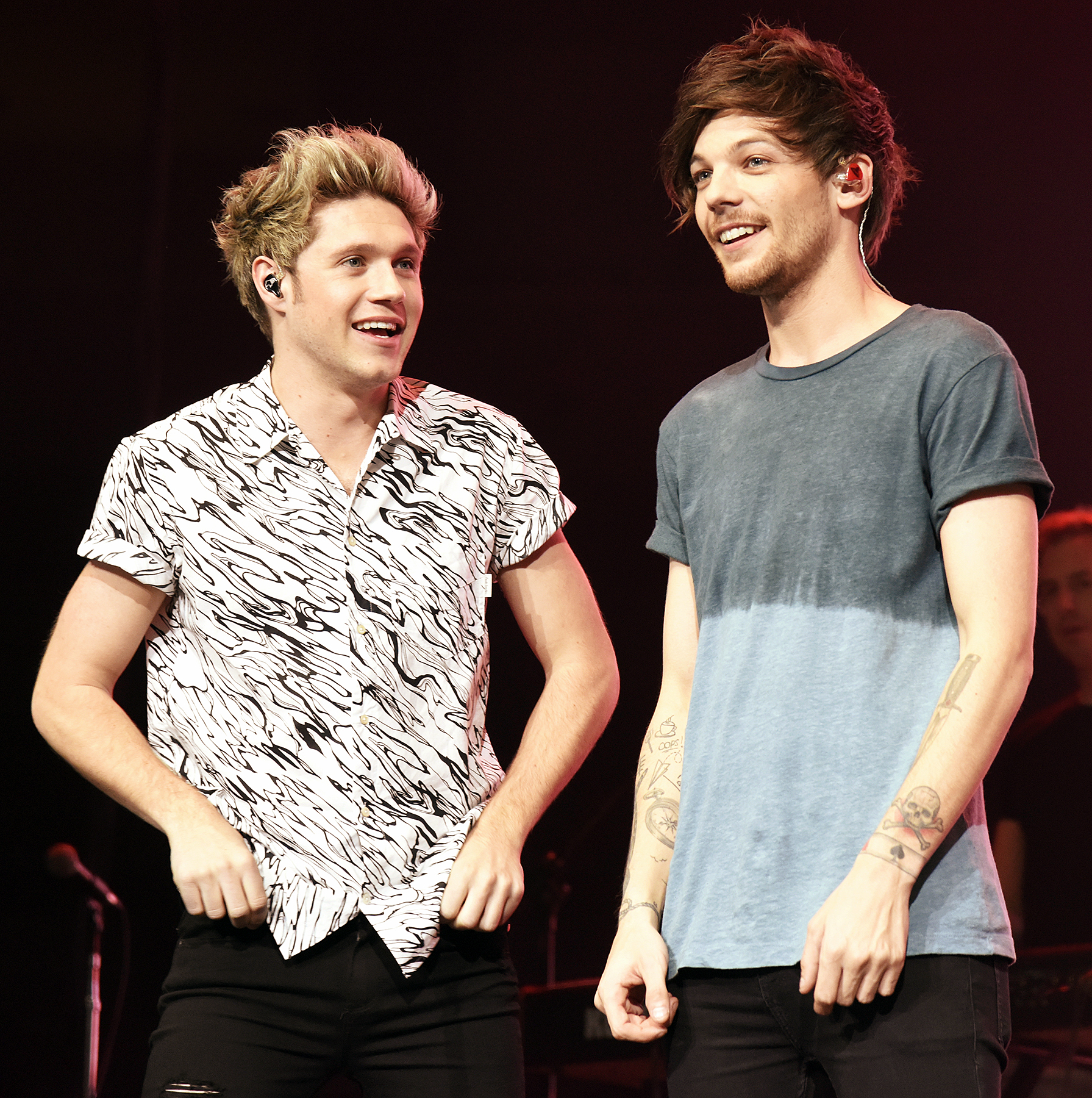 Louis Tomlinson Supports Niall Horan At Private Spotify Show