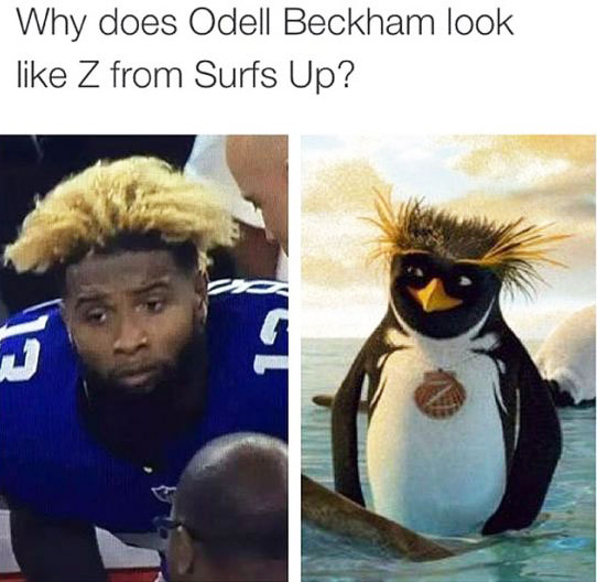 Odell Beckham Jr On His Hair Memes I Laugh At All Of Them 