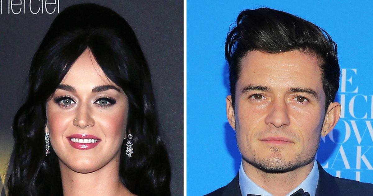Katy Perry and Orlando Bloom Kiss, Hold Hands at Grammys Party | Us Weekly