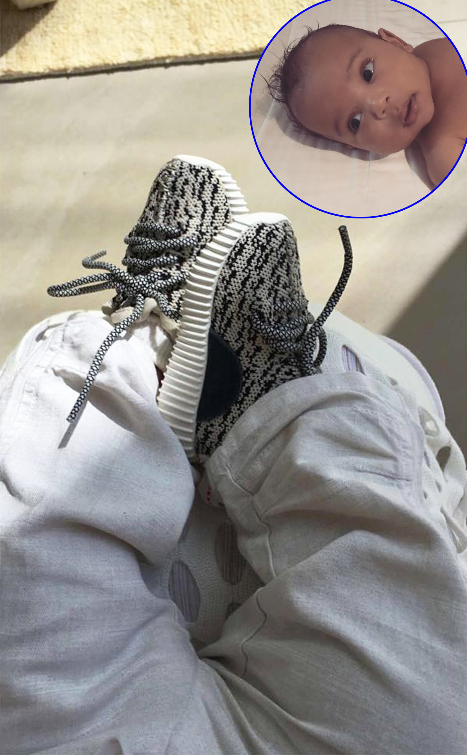 Small yeezys sales