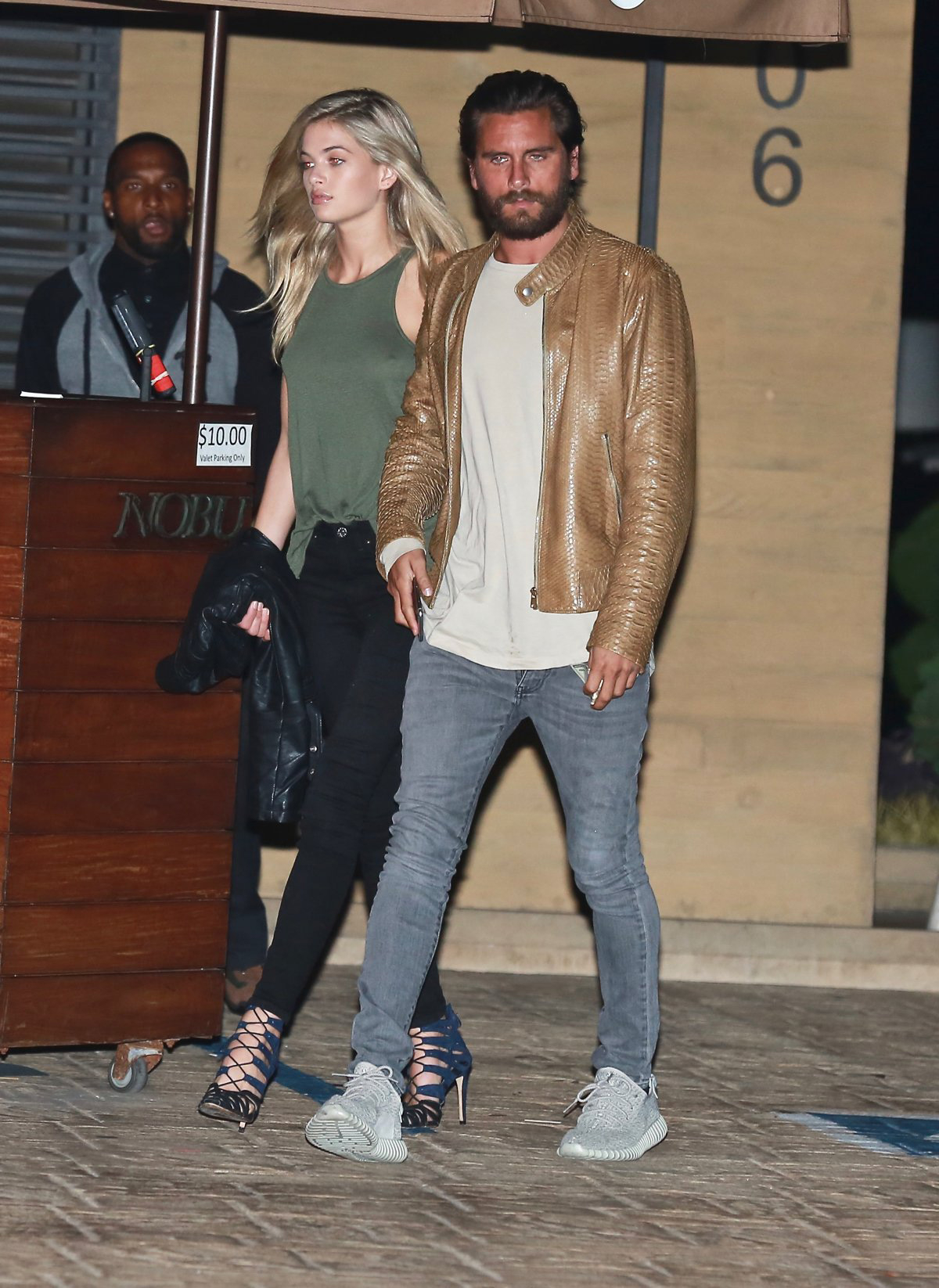 Scott Disick Steps Out to Dinner With Model Megan Blake Irwin