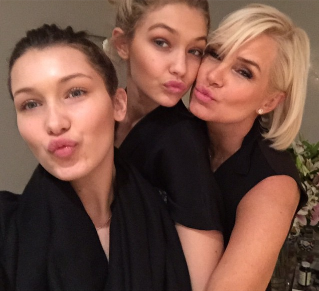 Yolanda Hadid Shares Baby Picture Of Gigi Bella Hadid As Angels