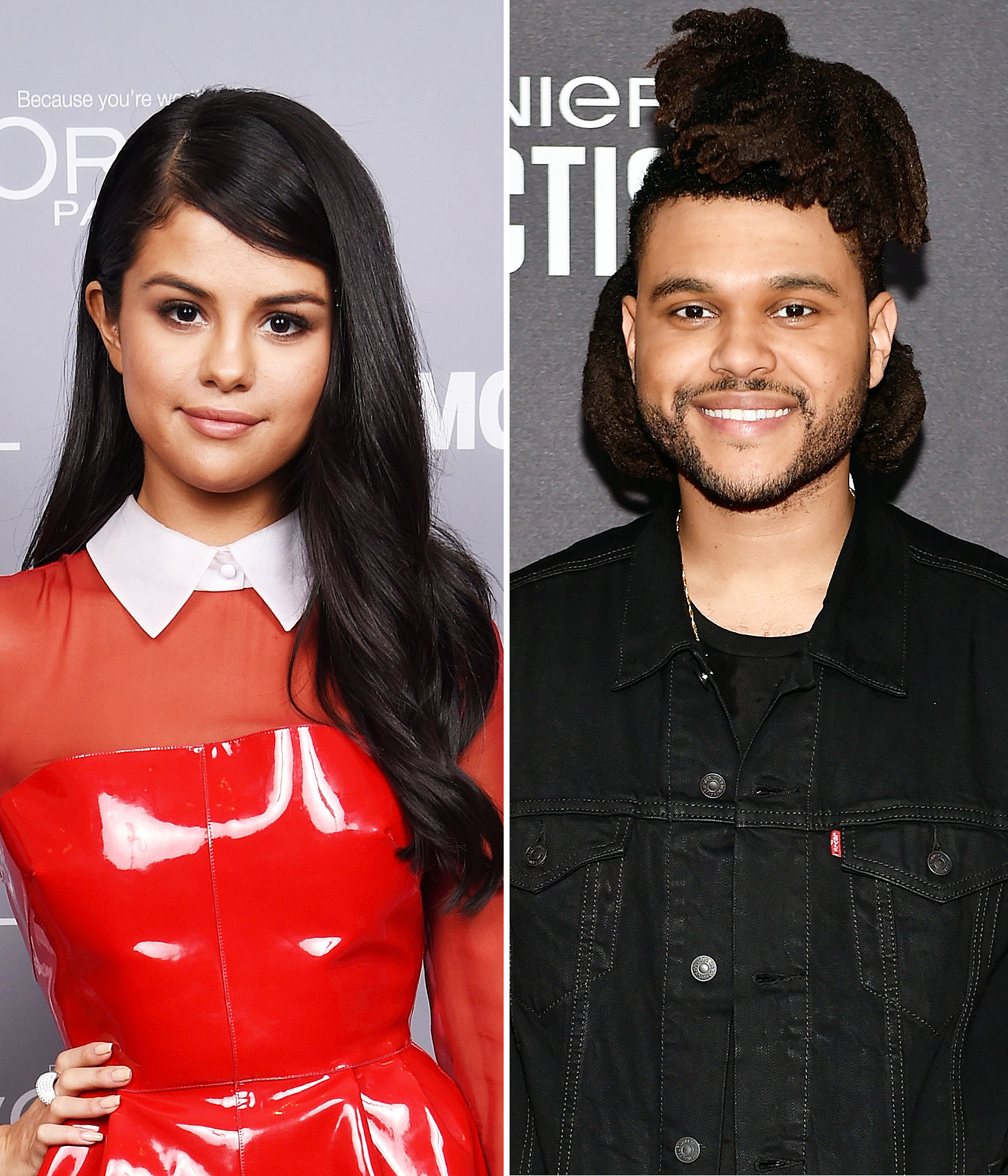 Selena Gomez and The Weeknd Wear Matching Outfits in Hollywood