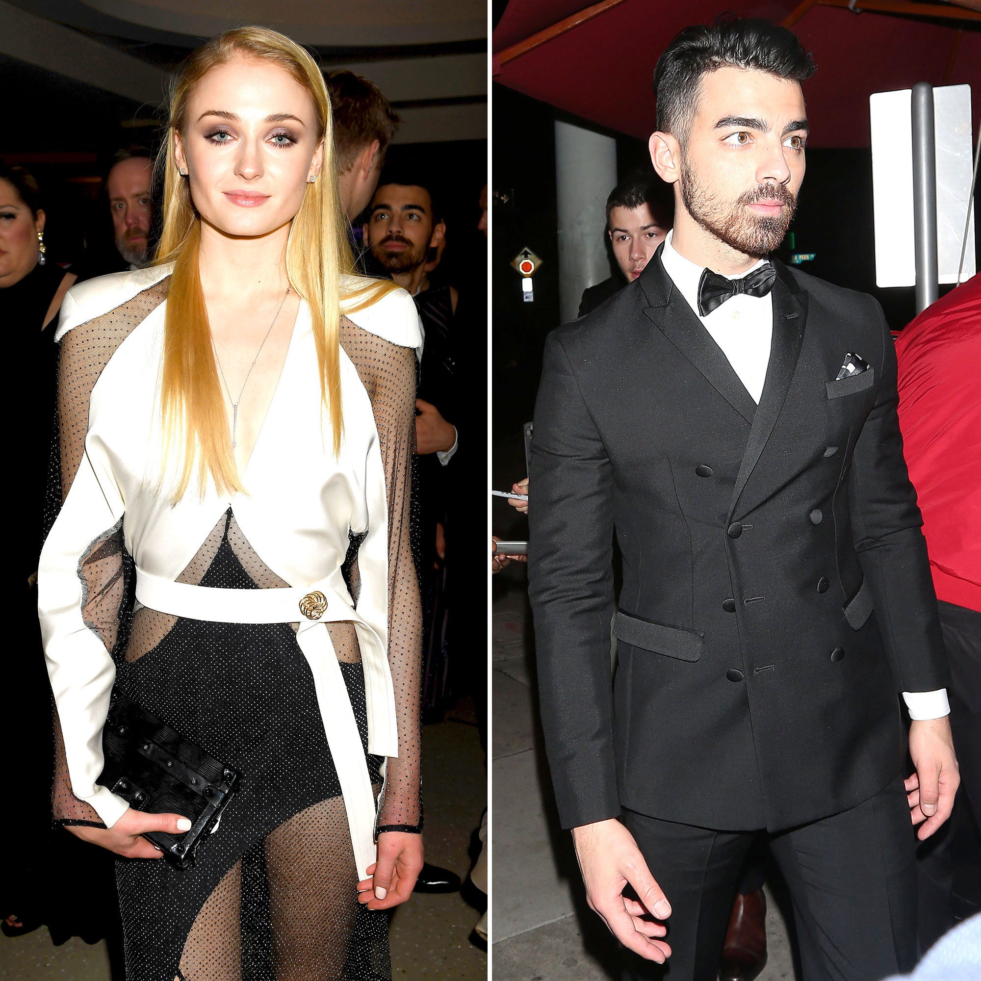 Sophie Turner in Louis Vuitton - 74th Annual Golden - 1