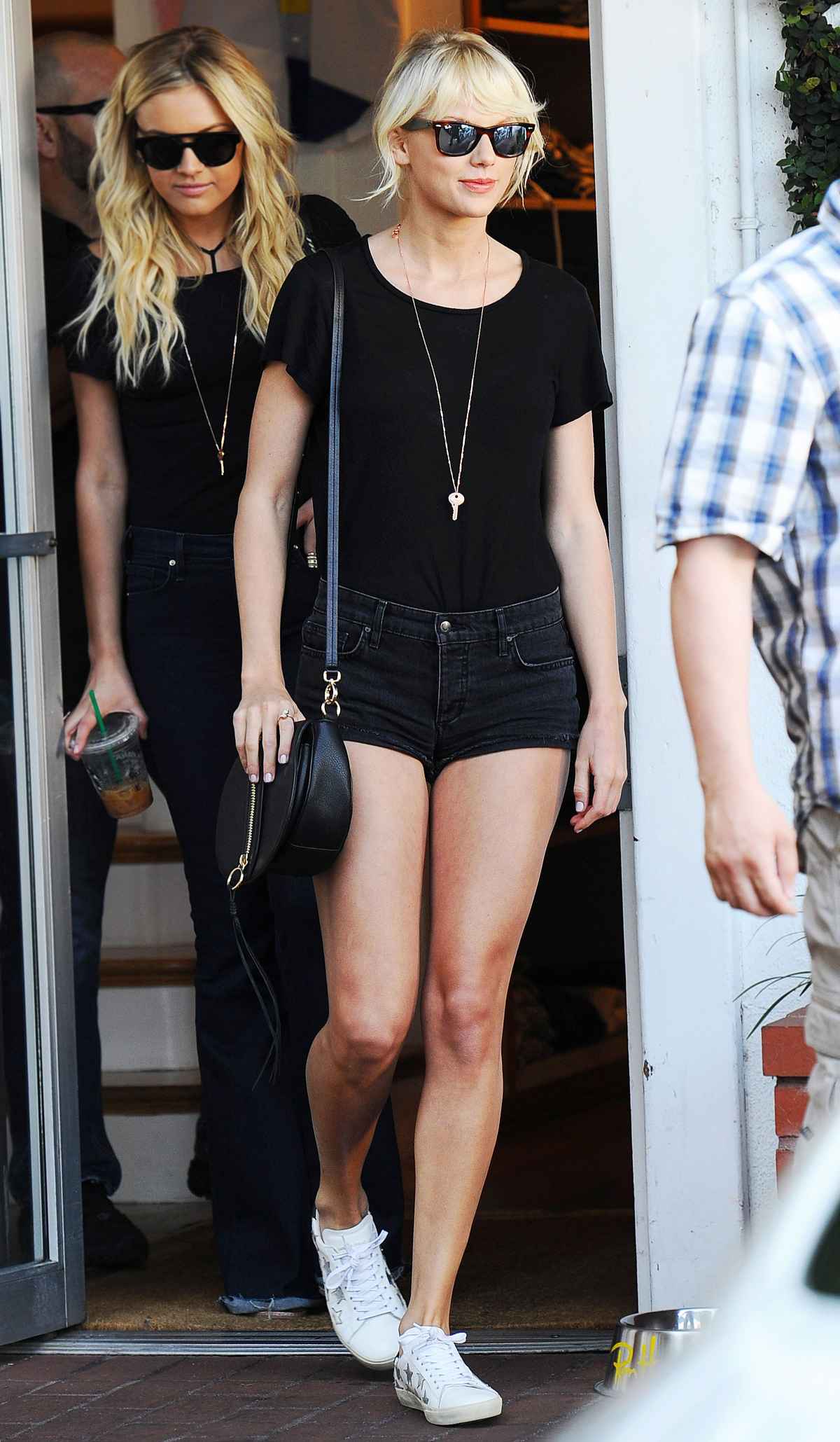Taylor Swift Wore $59 Urban Outfitters Shorts With $650 Gucci
